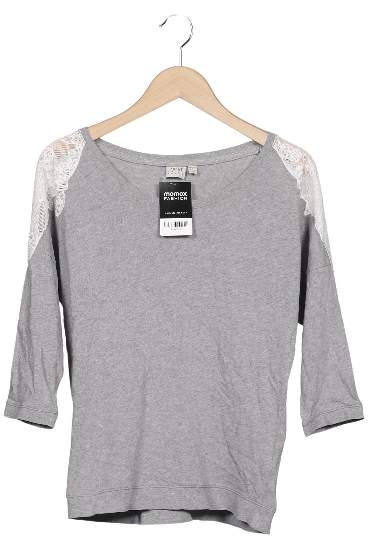 

Esprit Damen Langarmshirt, grau, Gr. 38