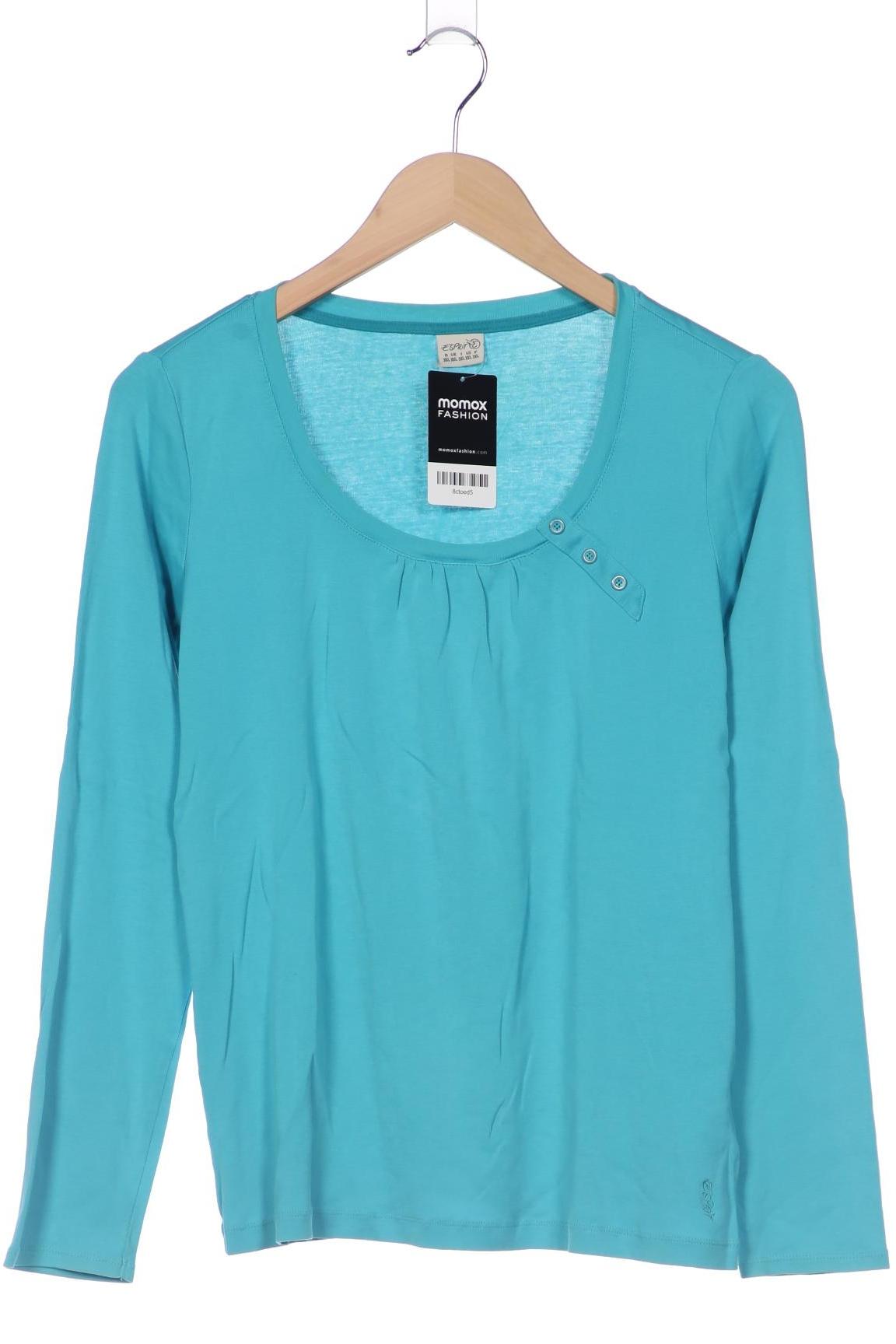 

Esprit Damen Langarmshirt, türkis, Gr. 46