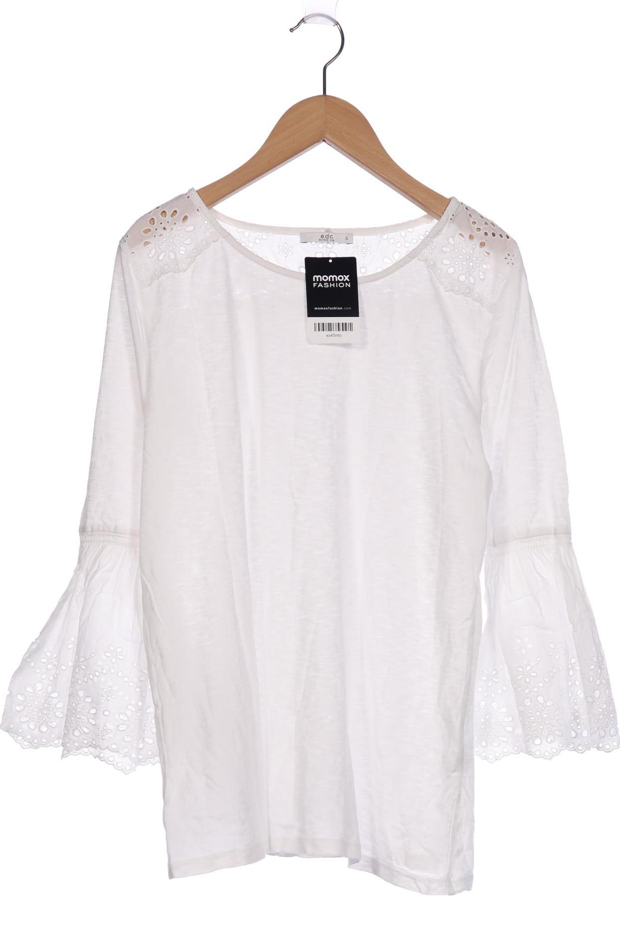 

Esprit Damen Langarmshirt, weiß, Gr. 36