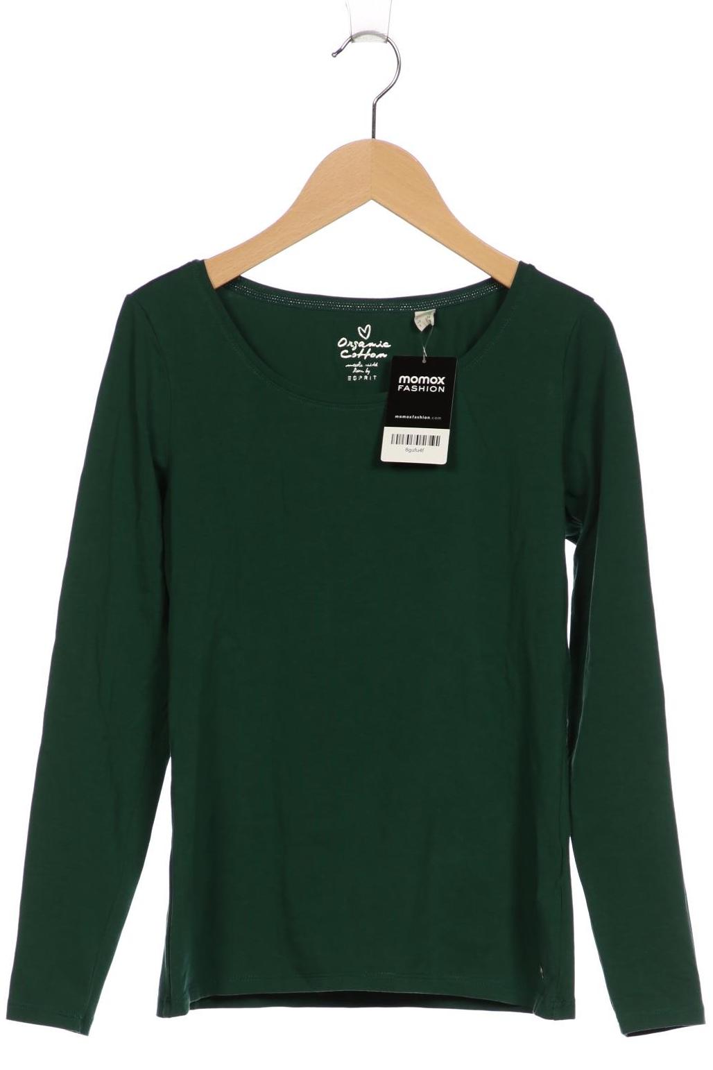 

Esprit Damen Langarmshirt, grün, Gr. 34