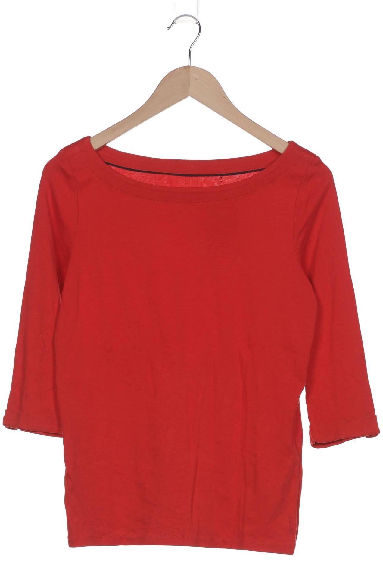 

Esprit Damen Langarmshirt, rot, Gr. 44