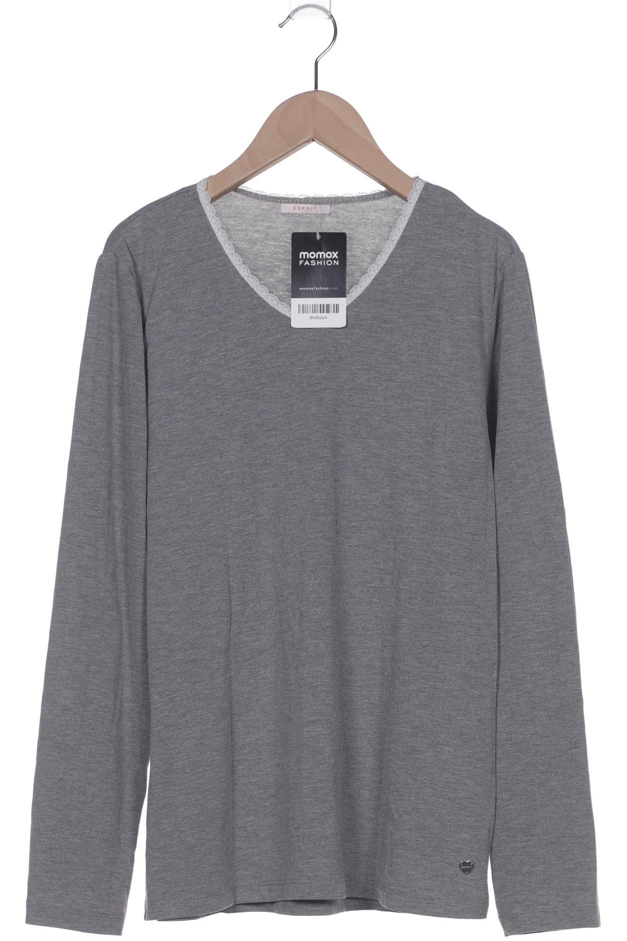 

Esprit Damen Langarmshirt, grau, Gr. 38