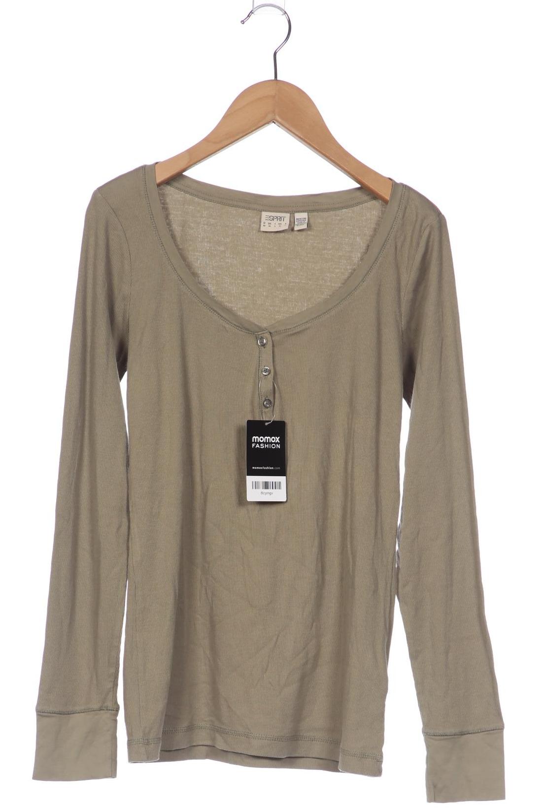 

Esprit Damen Langarmshirt, grün, Gr. 38