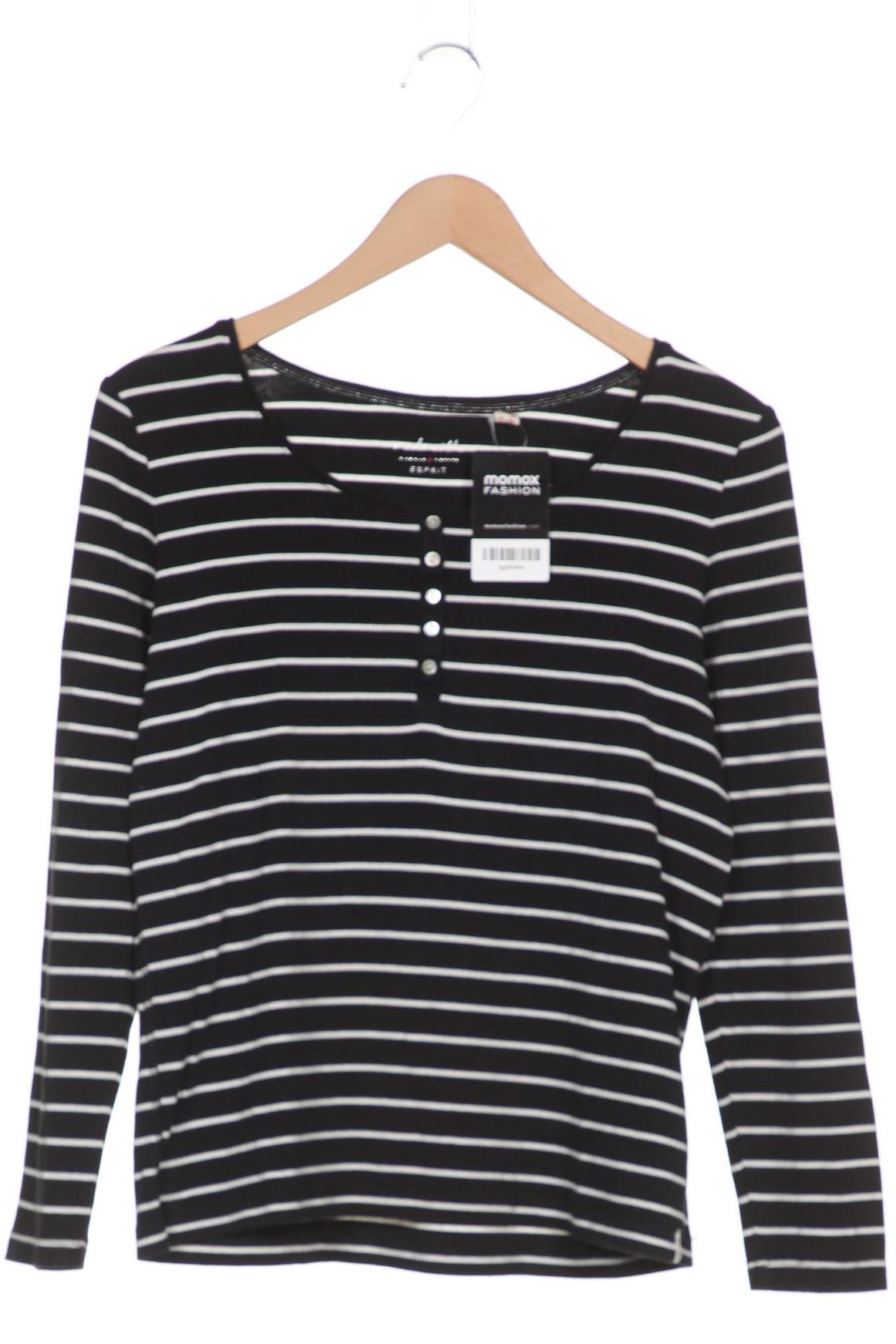 

Esprit Damen Langarmshirt, schwarz, Gr. 44