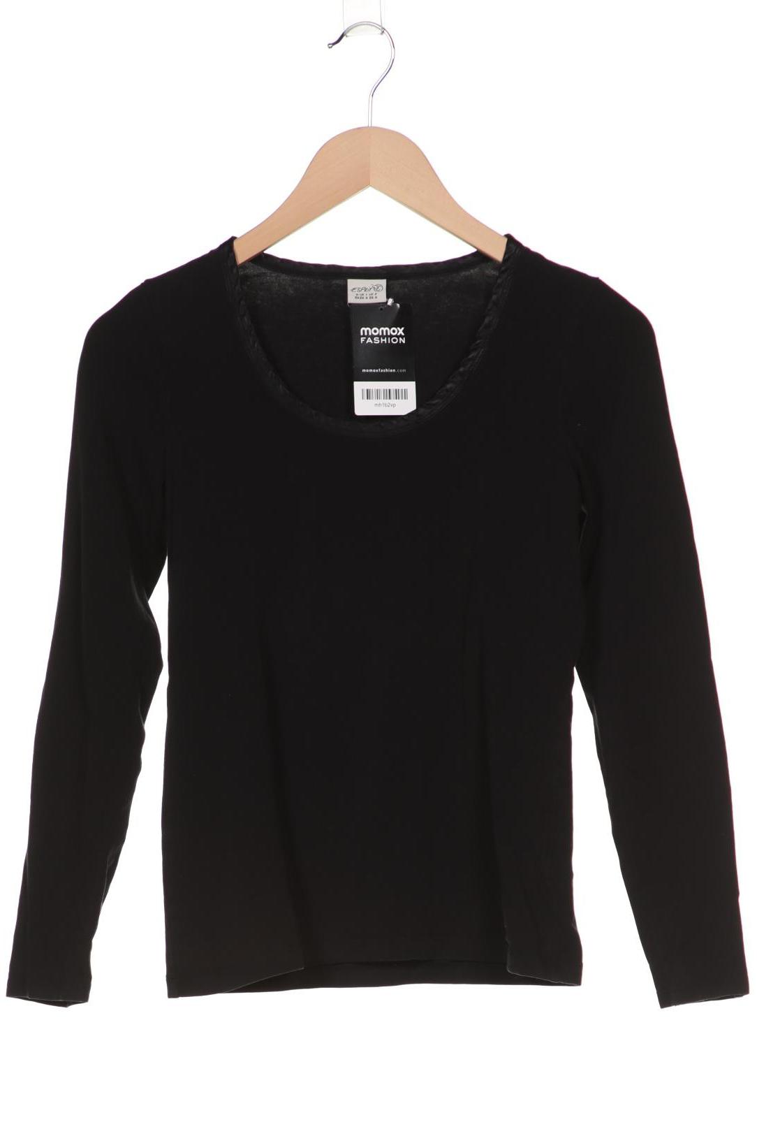 

Esprit Damen Langarmshirt, schwarz, Gr. 34