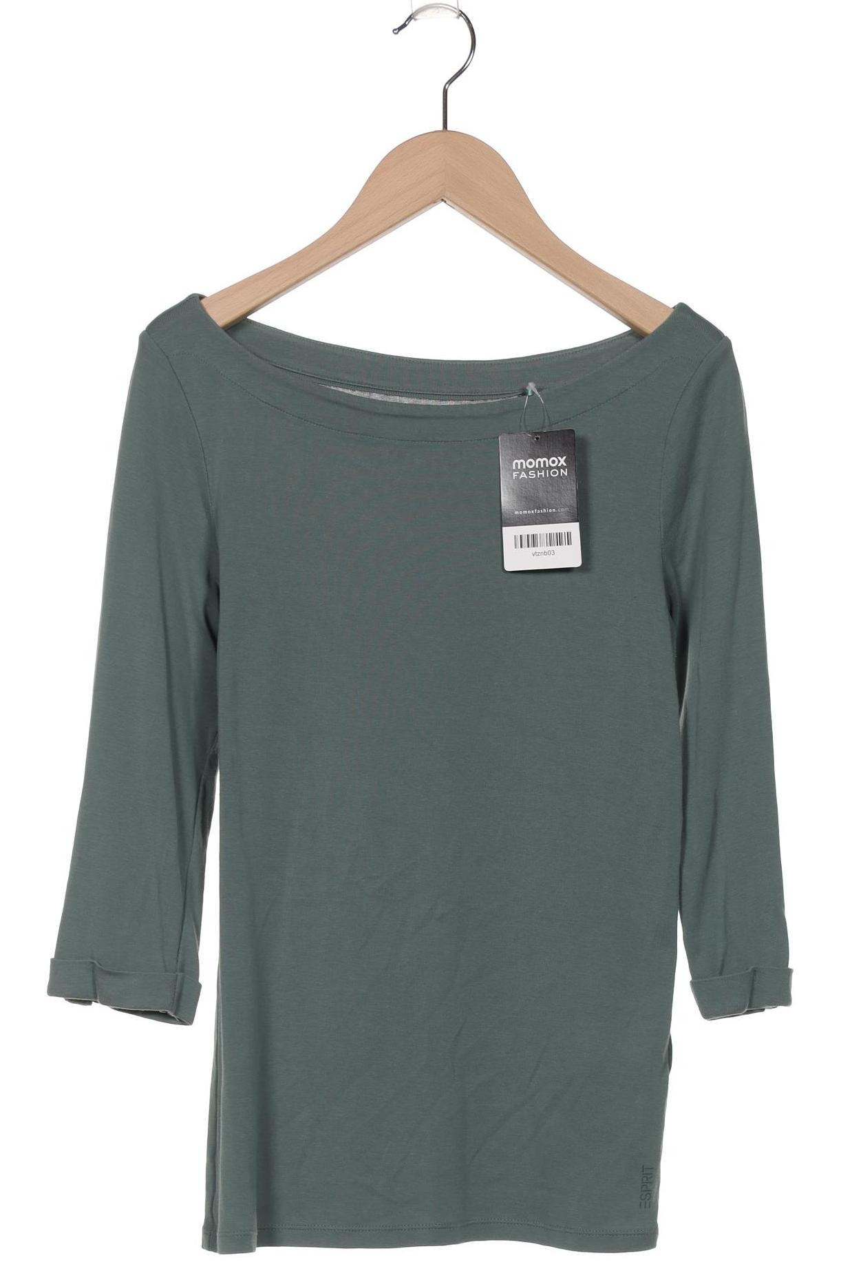 

Esprit Damen Langarmshirt, türkis, Gr. 36