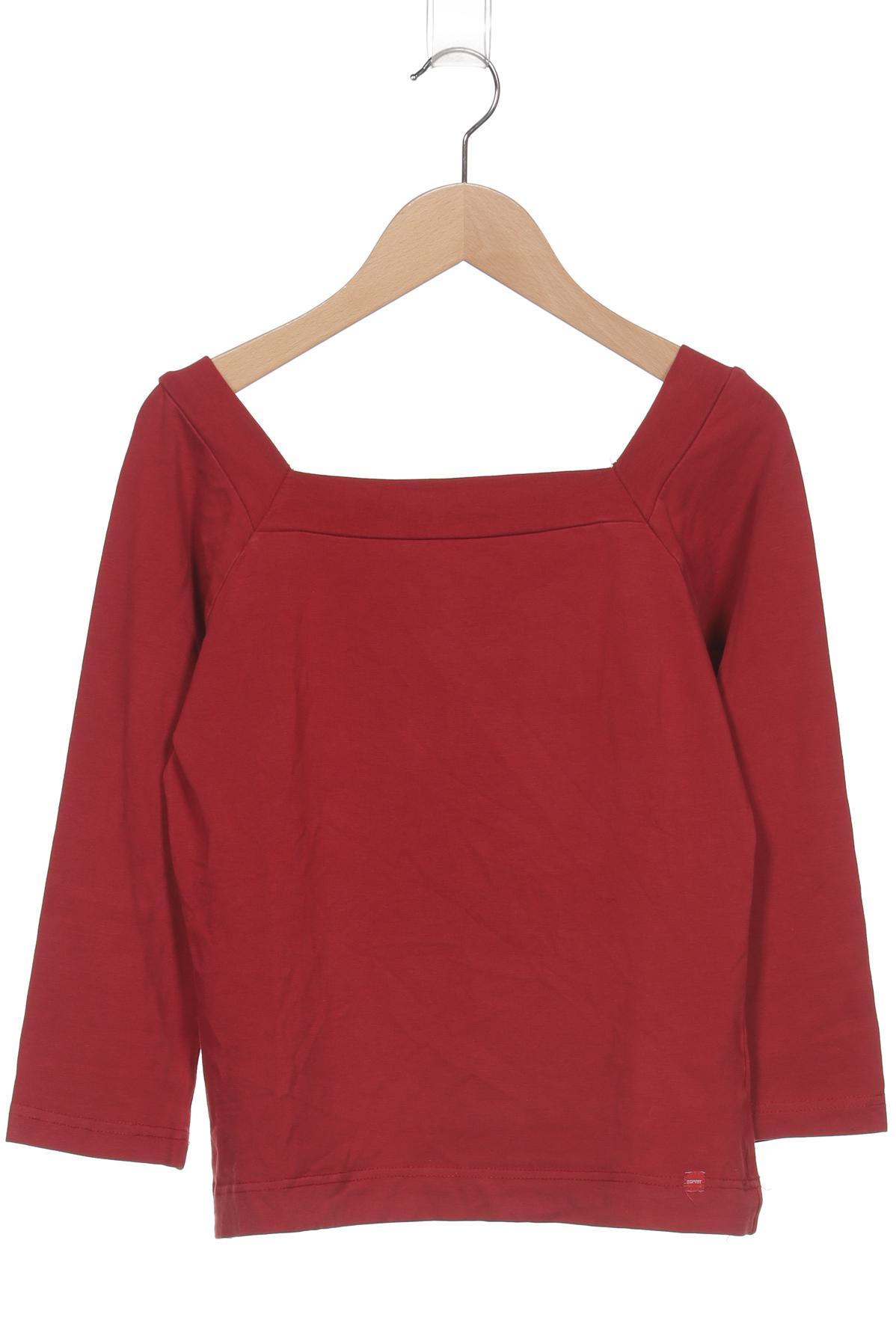

Esprit Damen Langarmshirt, rot, Gr. 38