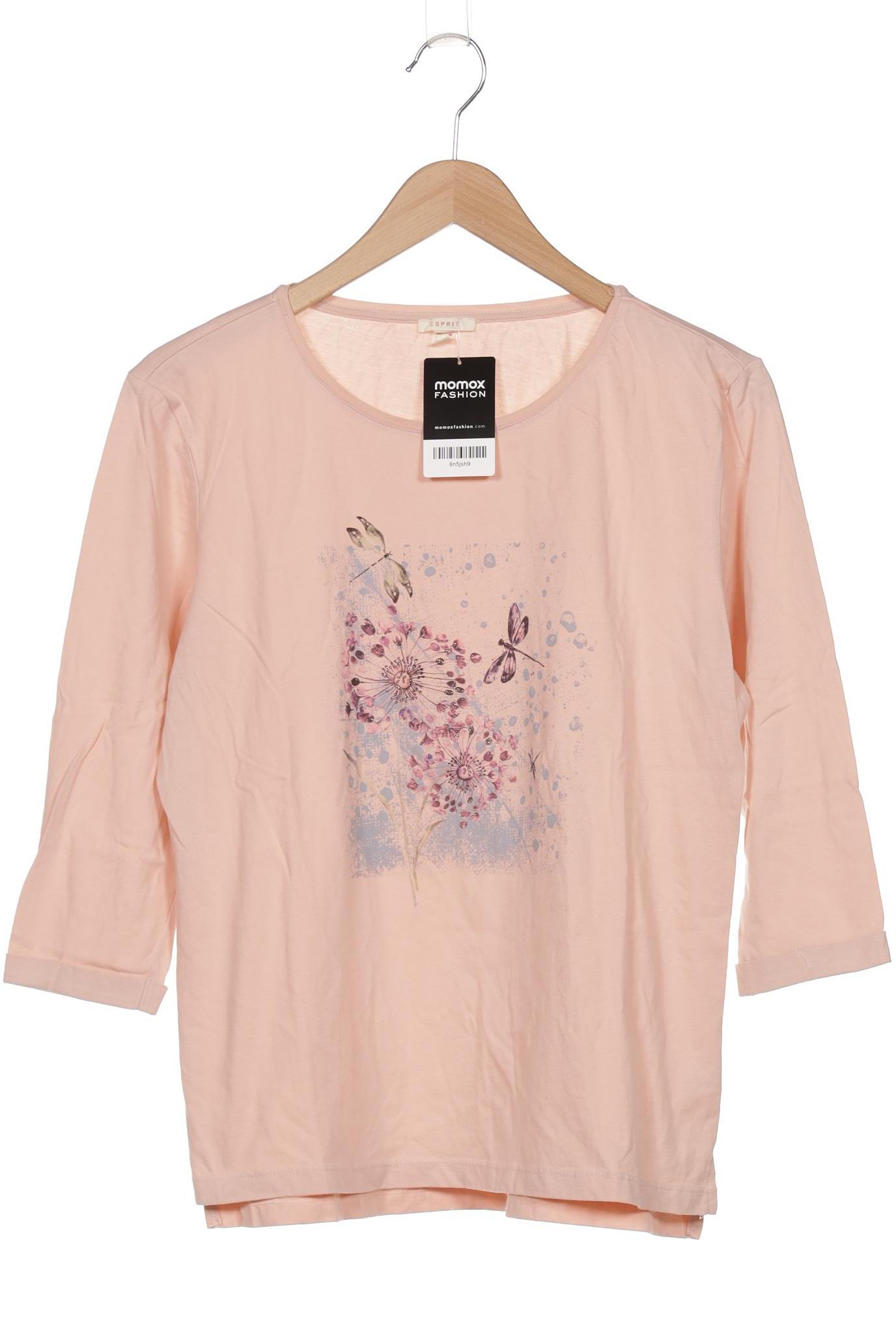 

Esprit Damen Langarmshirt, pink, Gr. 38