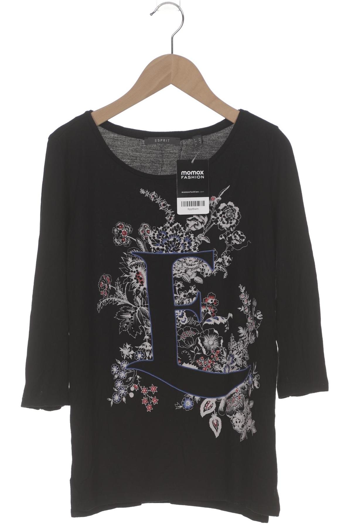

Esprit Damen Langarmshirt, schwarz, Gr. 34