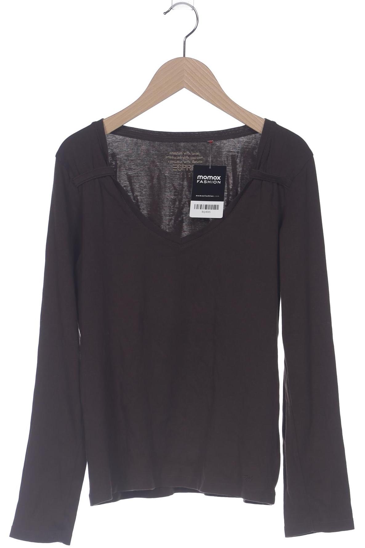 

Esprit Damen Langarmshirt, braun, Gr. 38