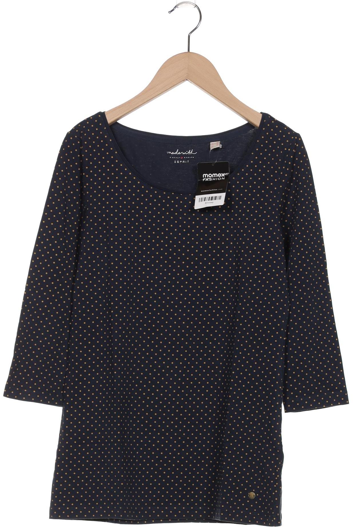

Esprit Damen Langarmshirt, marineblau, Gr. 38