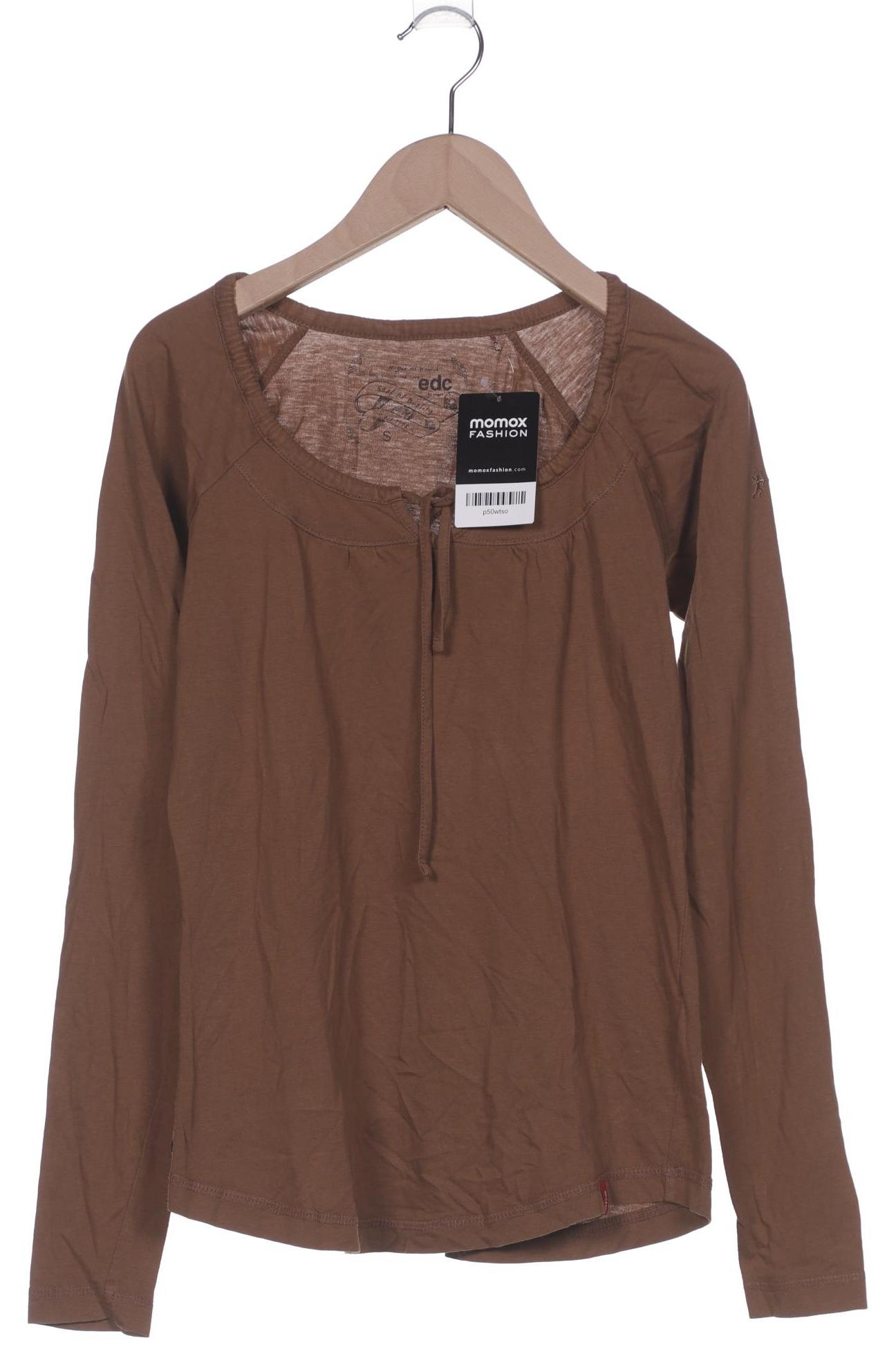 

Esprit Damen Langarmshirt, braun, Gr. 36