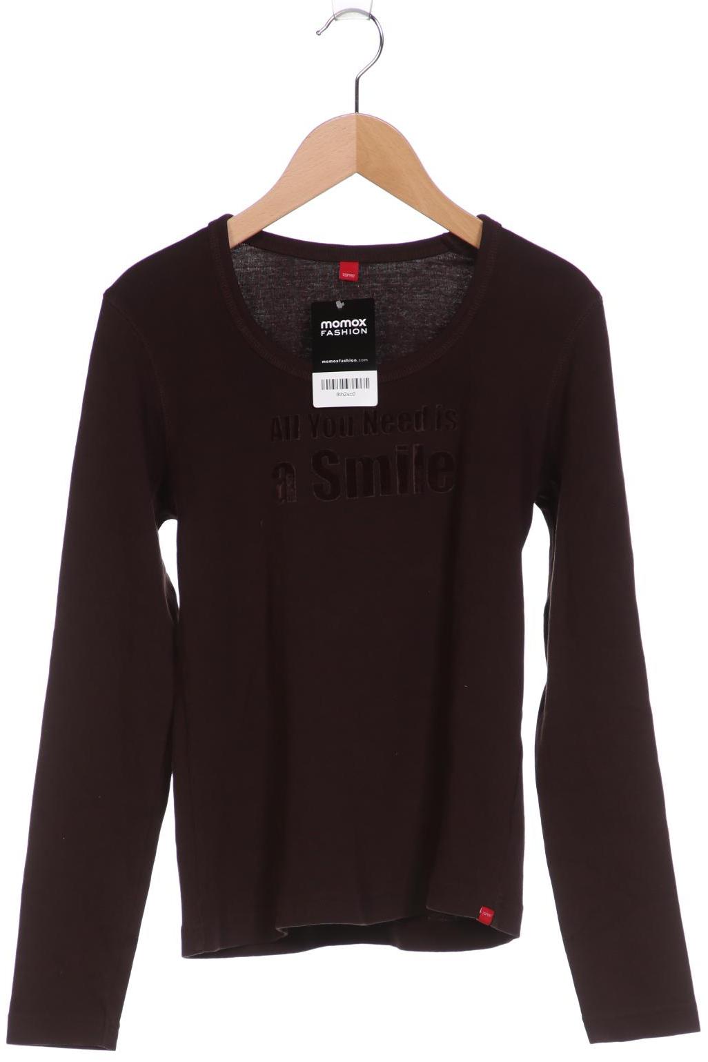 

Esprit Damen Langarmshirt, braun, Gr. 38