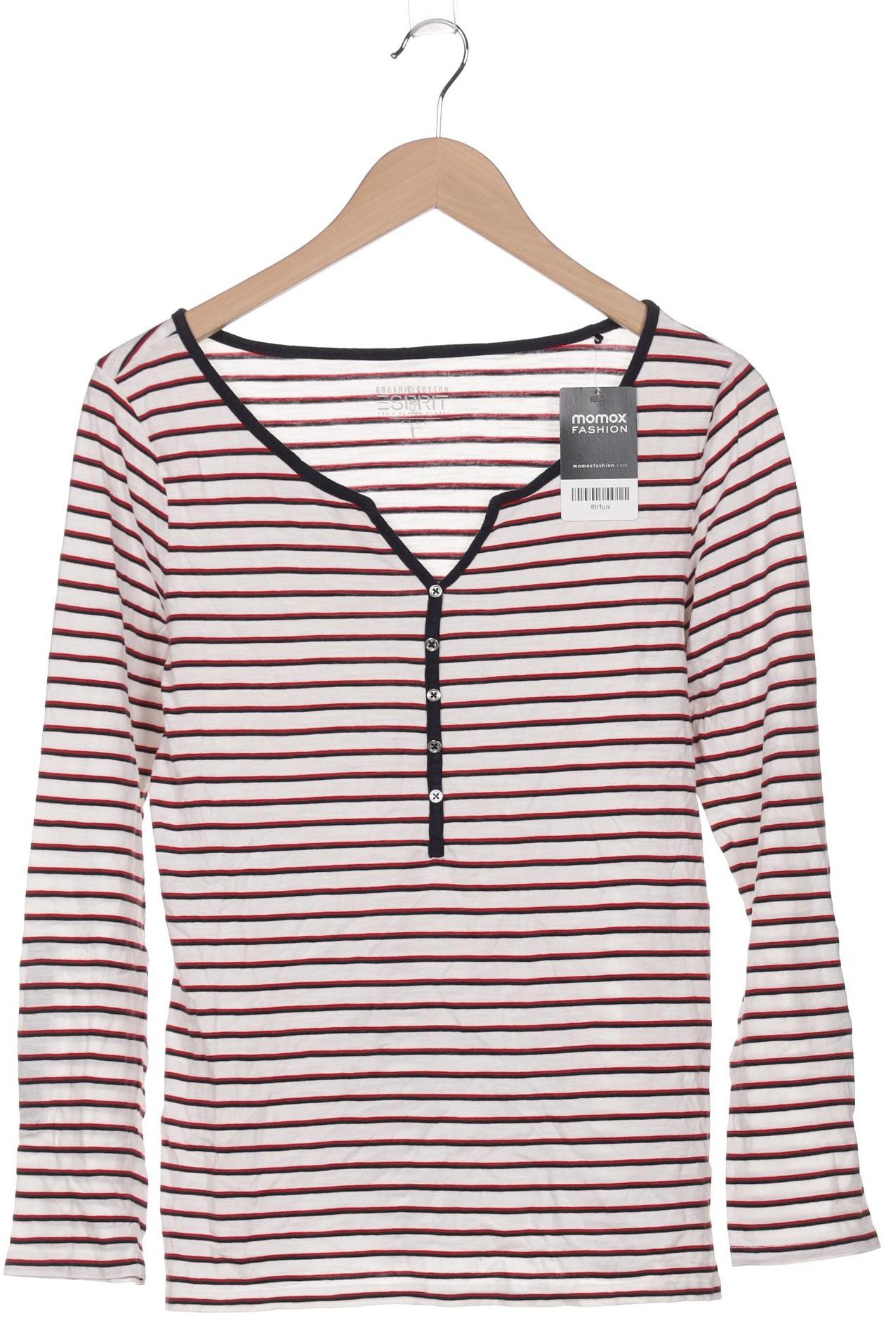 

Esprit Damen Langarmshirt, weiß, Gr. 42