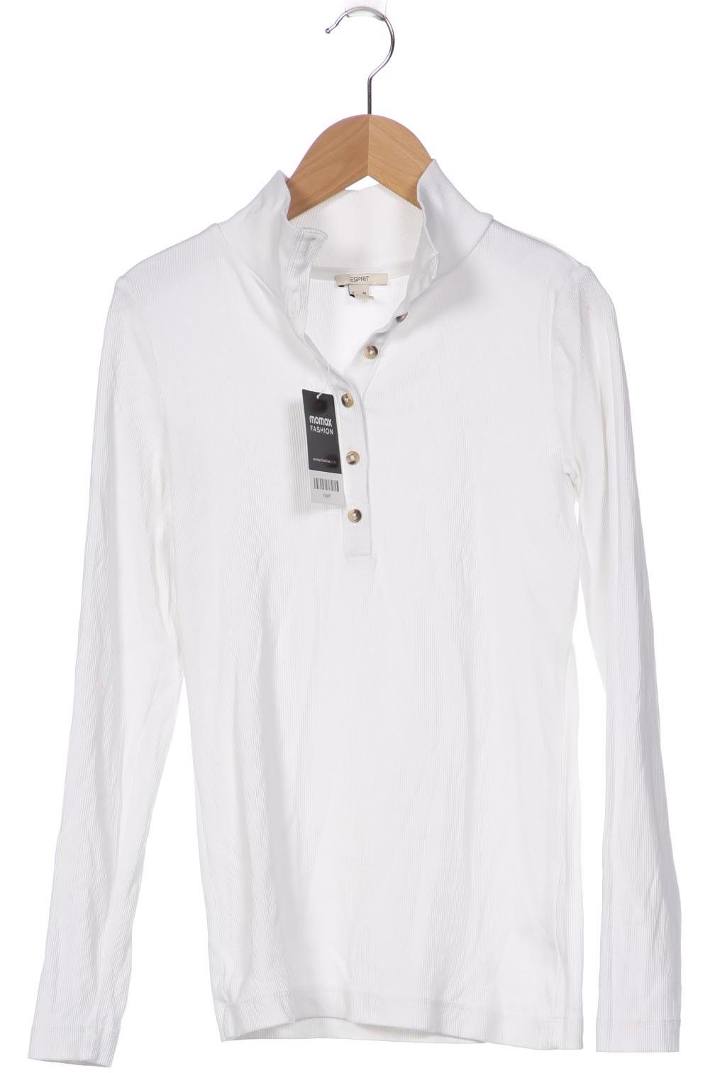 

Esprit Damen Langarmshirt, weiß, Gr. 34