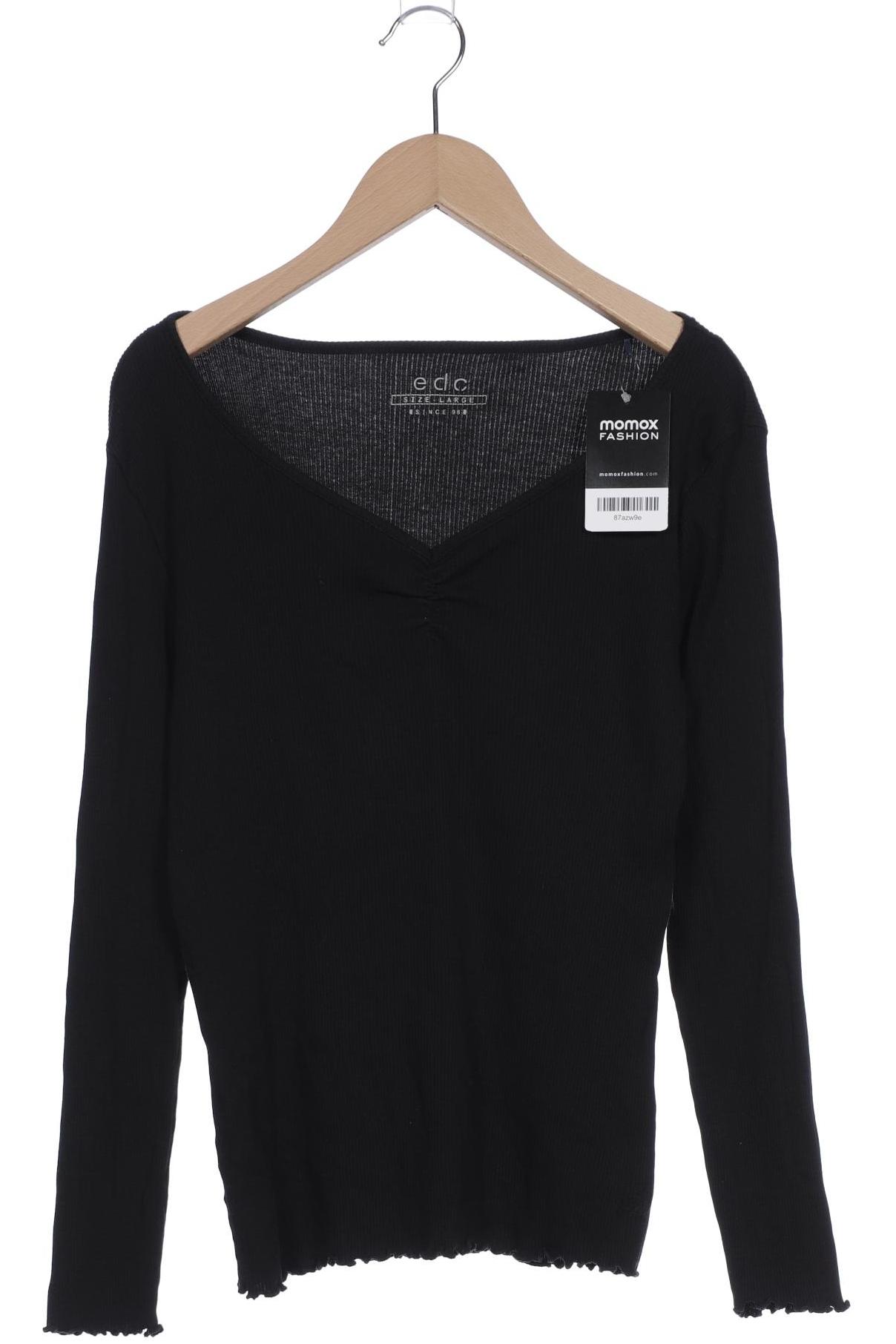 

Esprit Damen Langarmshirt, schwarz, Gr. 42