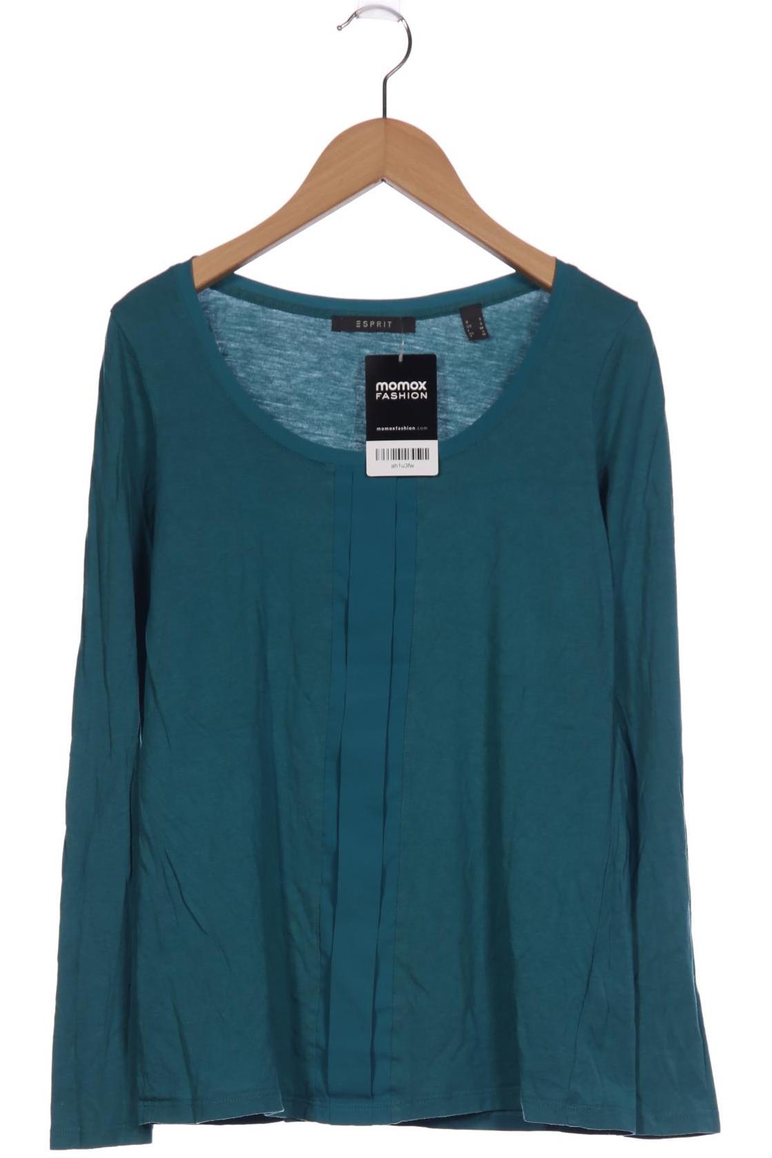 

Esprit Damen Langarmshirt, türkis, Gr. 36