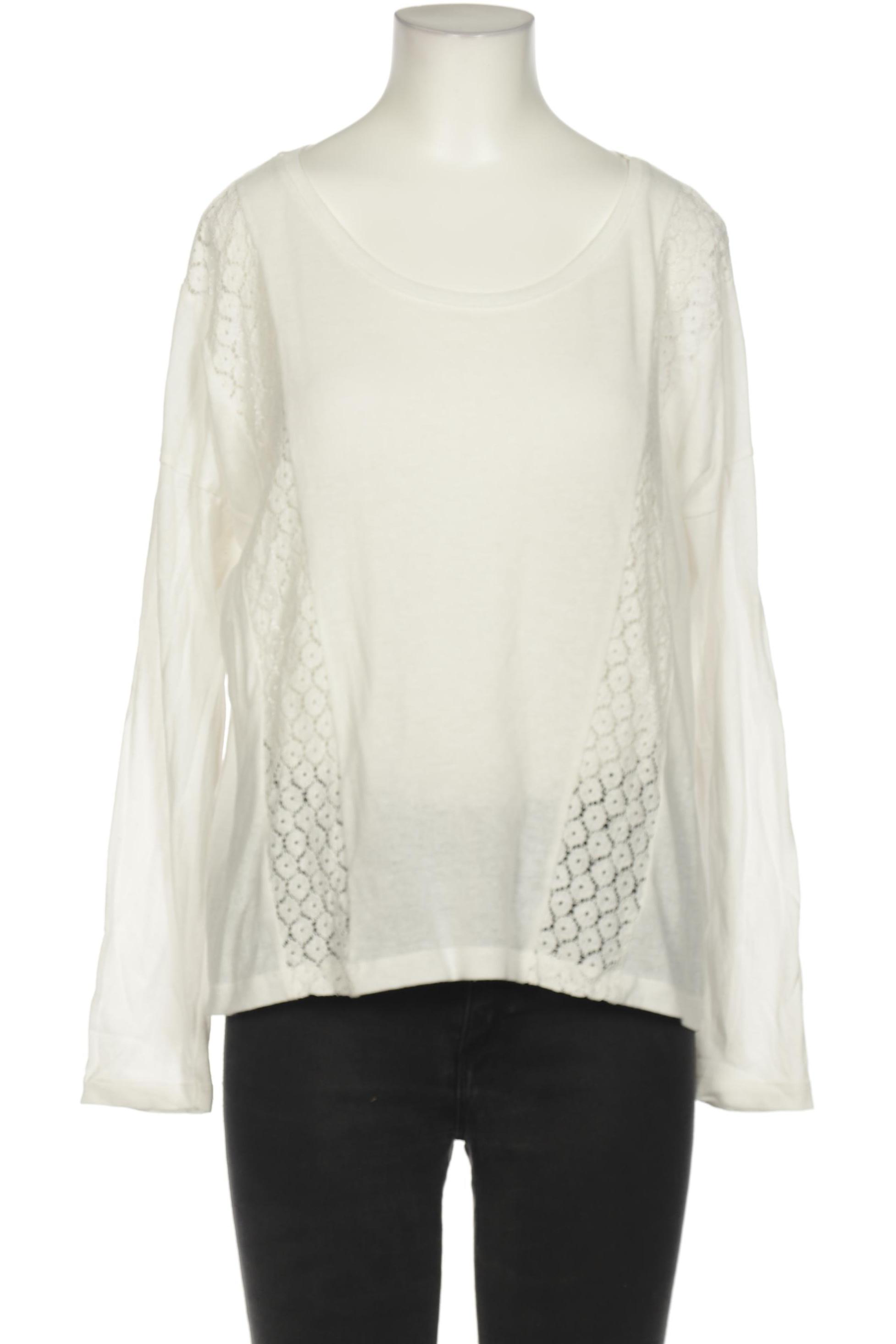 

Esprit Damen Langarmshirt, weiß, Gr. 38