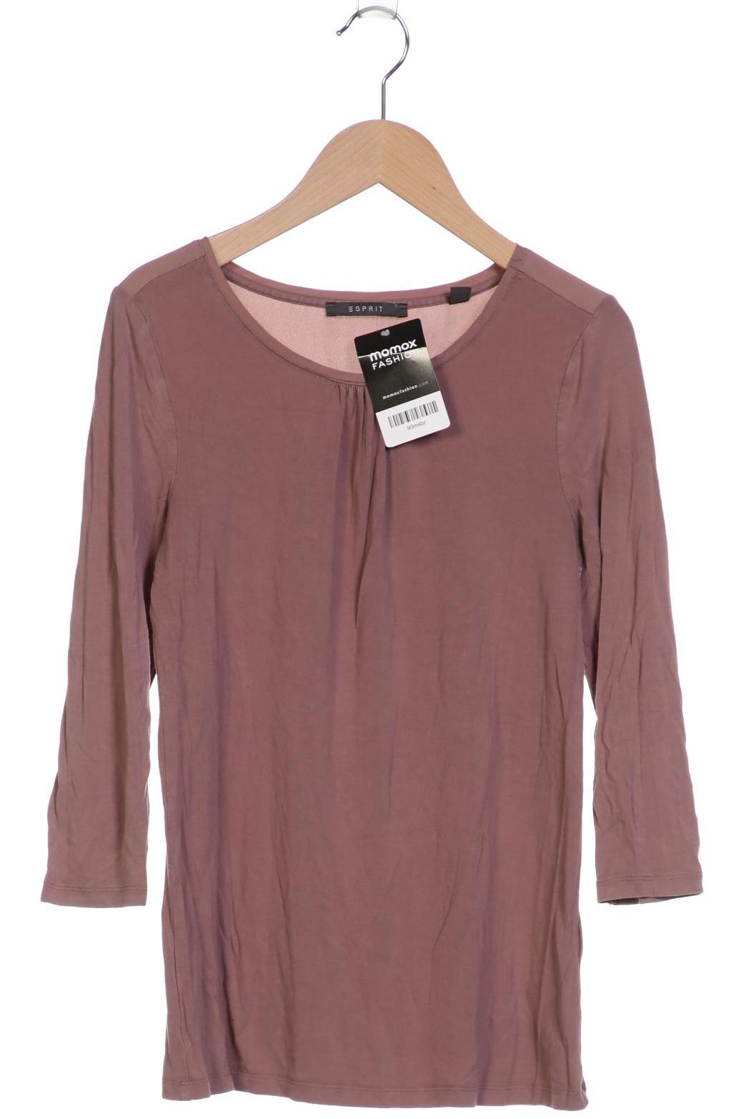 

Esprit Damen Langarmshirt, pink, Gr. 34