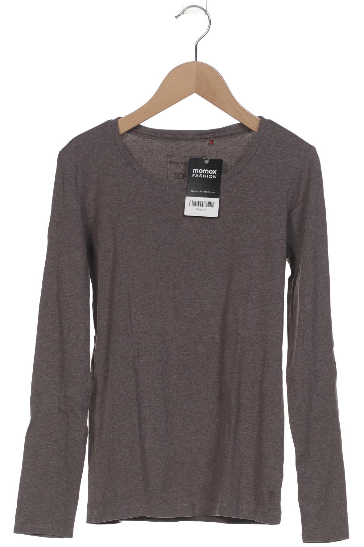

Esprit Damen Langarmshirt, grau, Gr. 38