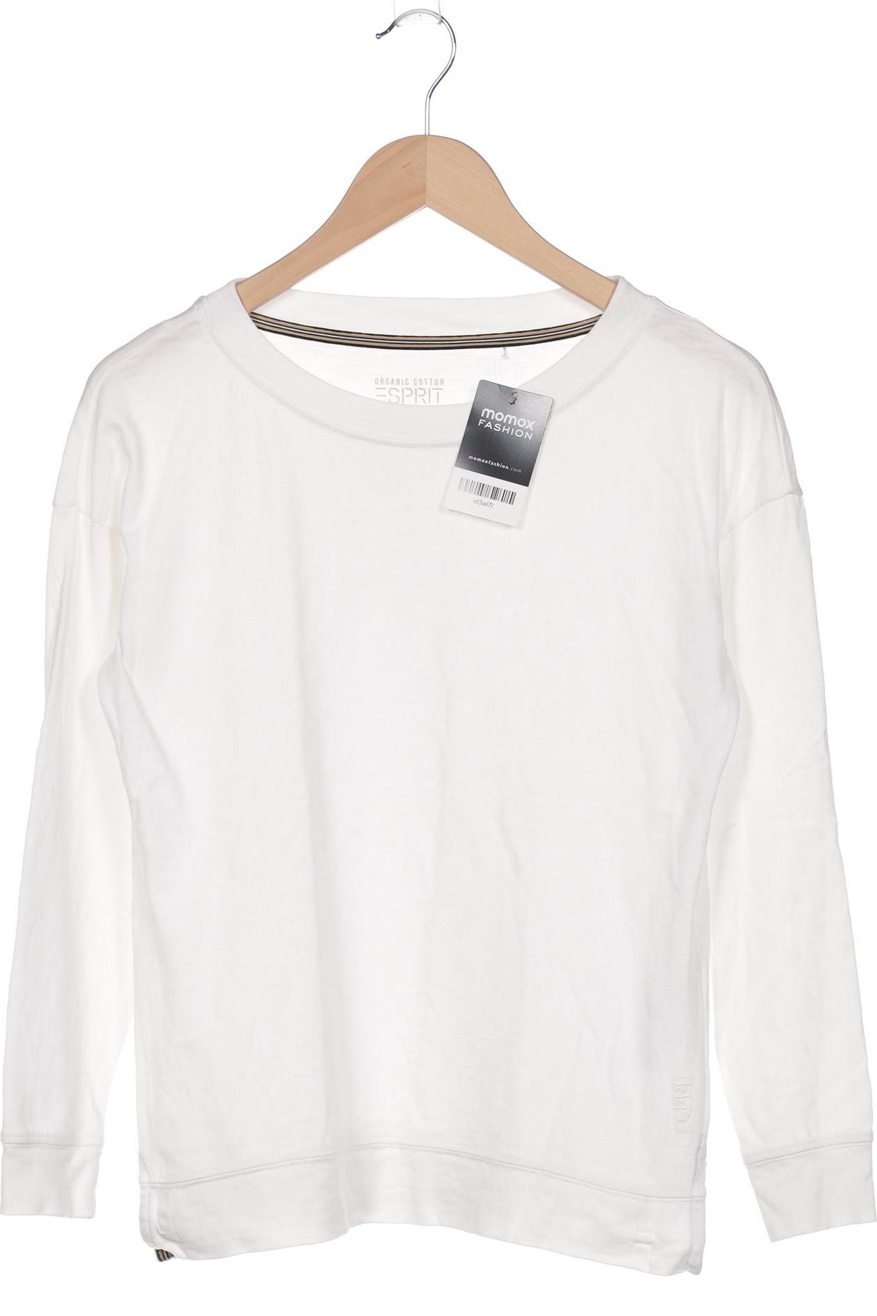 

Esprit Damen Langarmshirt, weiß, Gr. 34