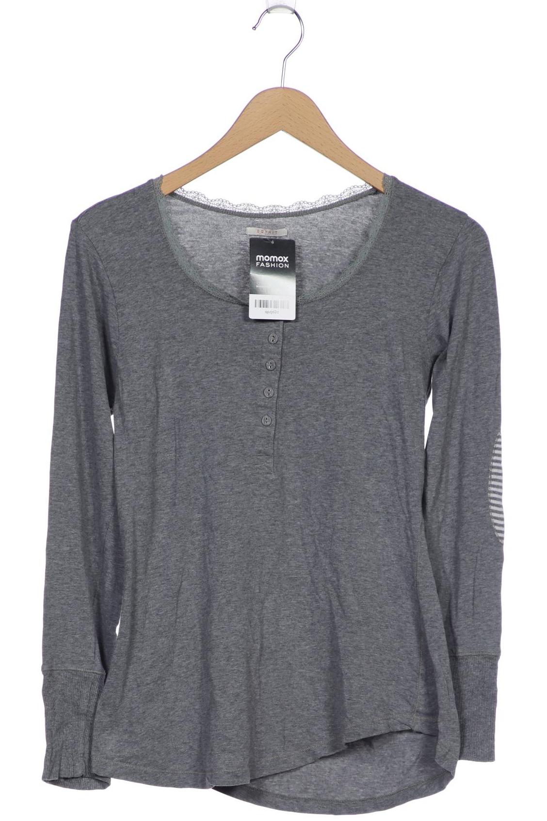 

Esprit Damen Langarmshirt, grau, Gr. 36