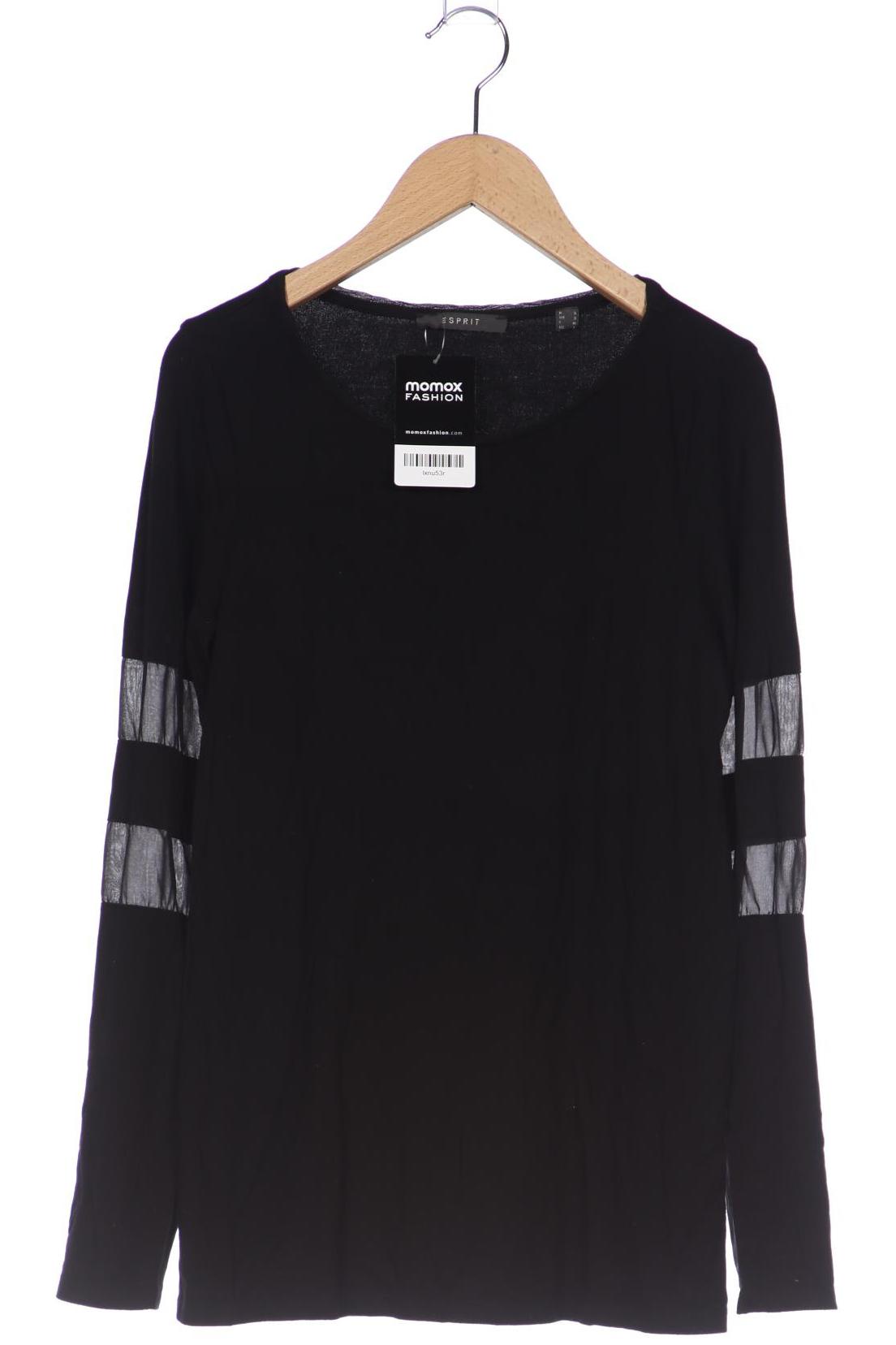 

Esprit Damen Langarmshirt, schwarz, Gr. 36
