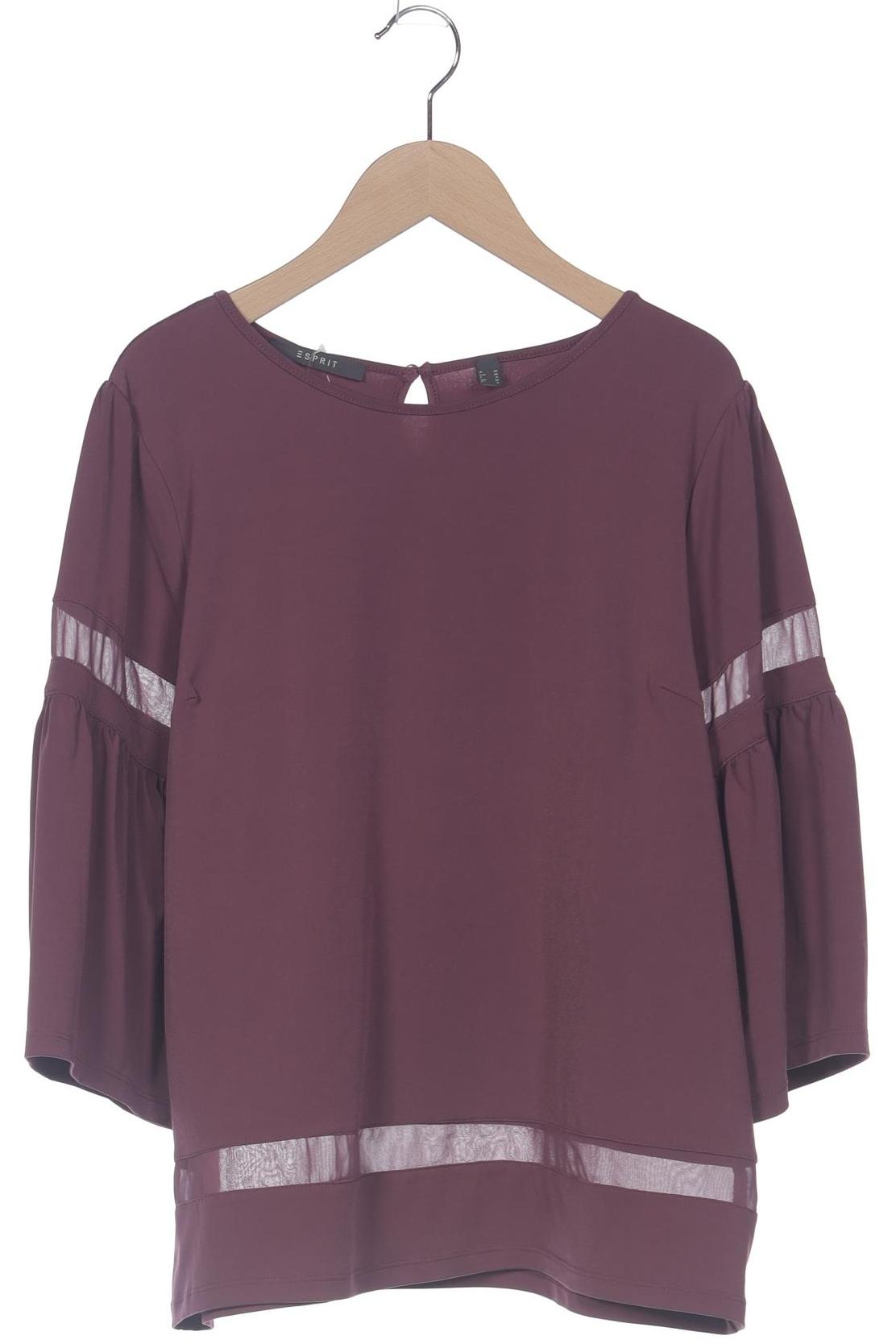 

Esprit Damen Langarmshirt, bordeaux, Gr. 38