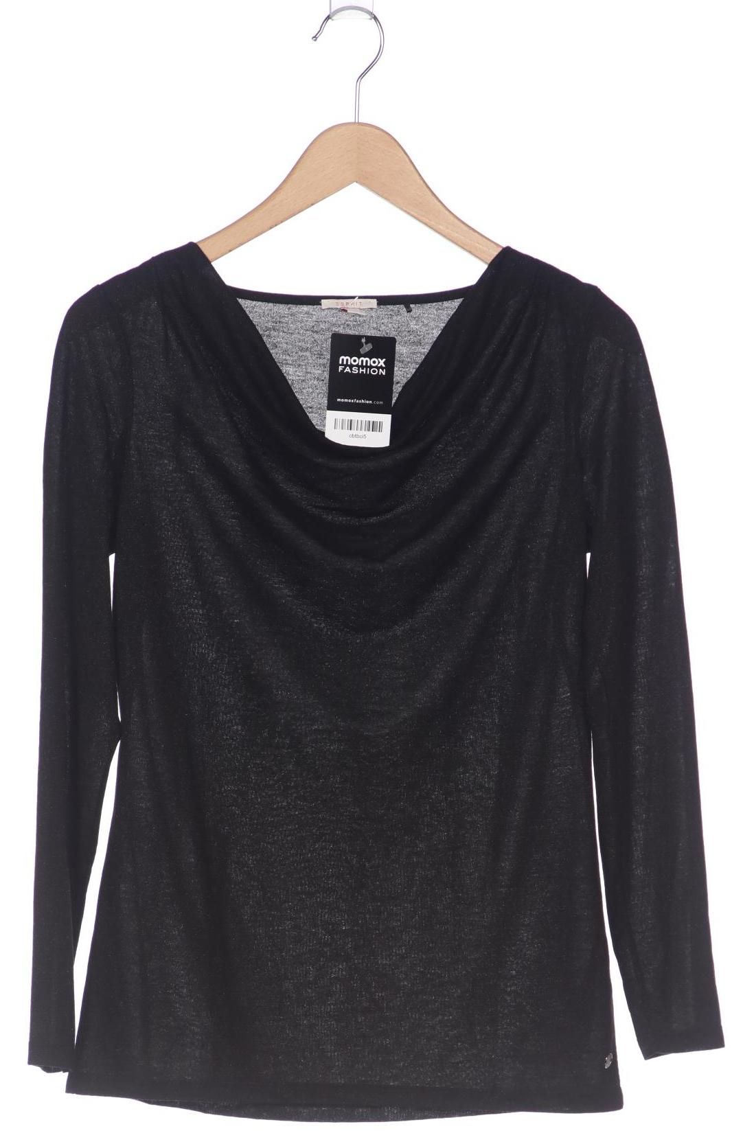

Esprit Damen Langarmshirt, schwarz, Gr. 38