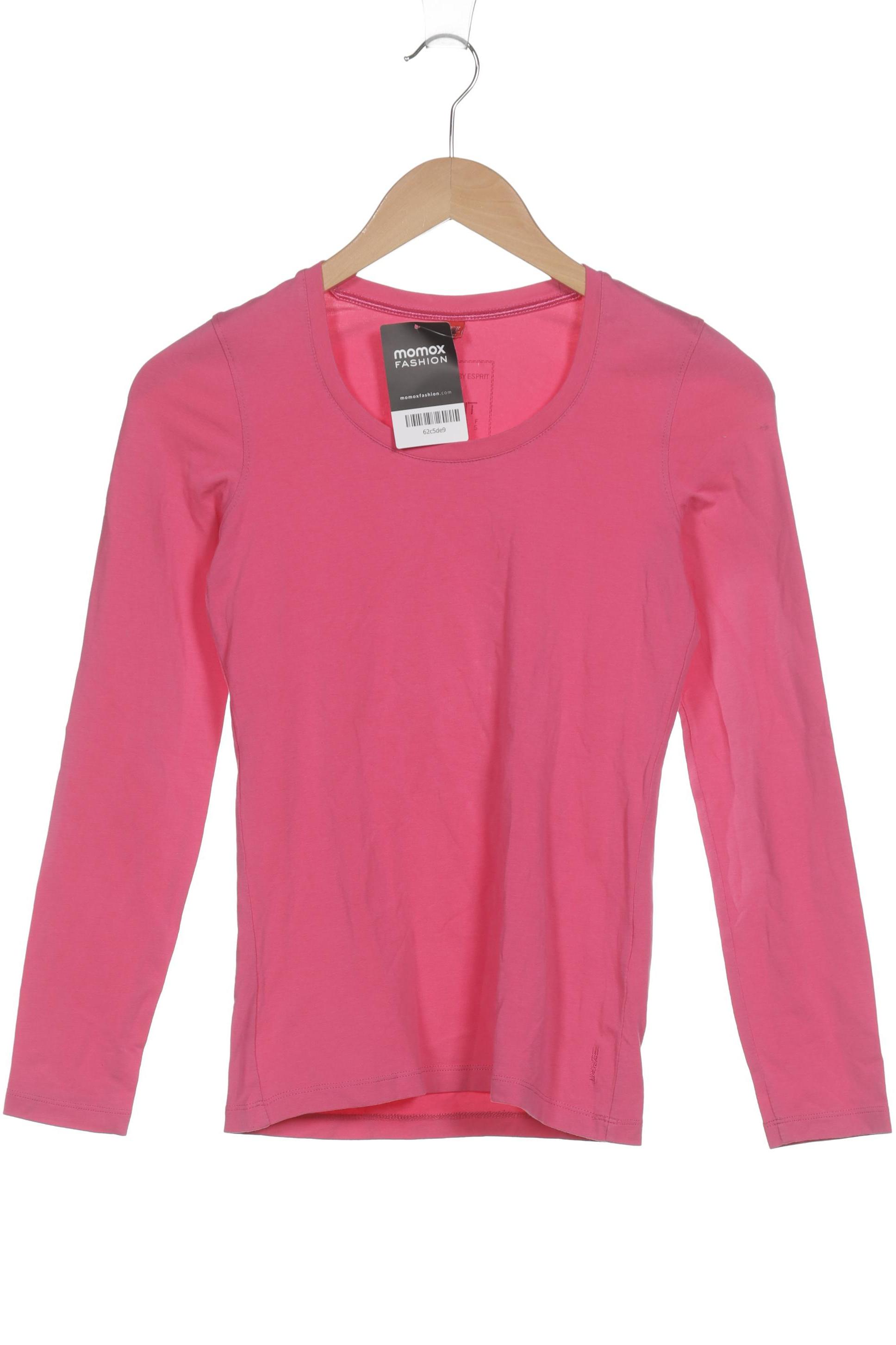 

Esprit Damen Langarmshirt, pink, Gr. 34