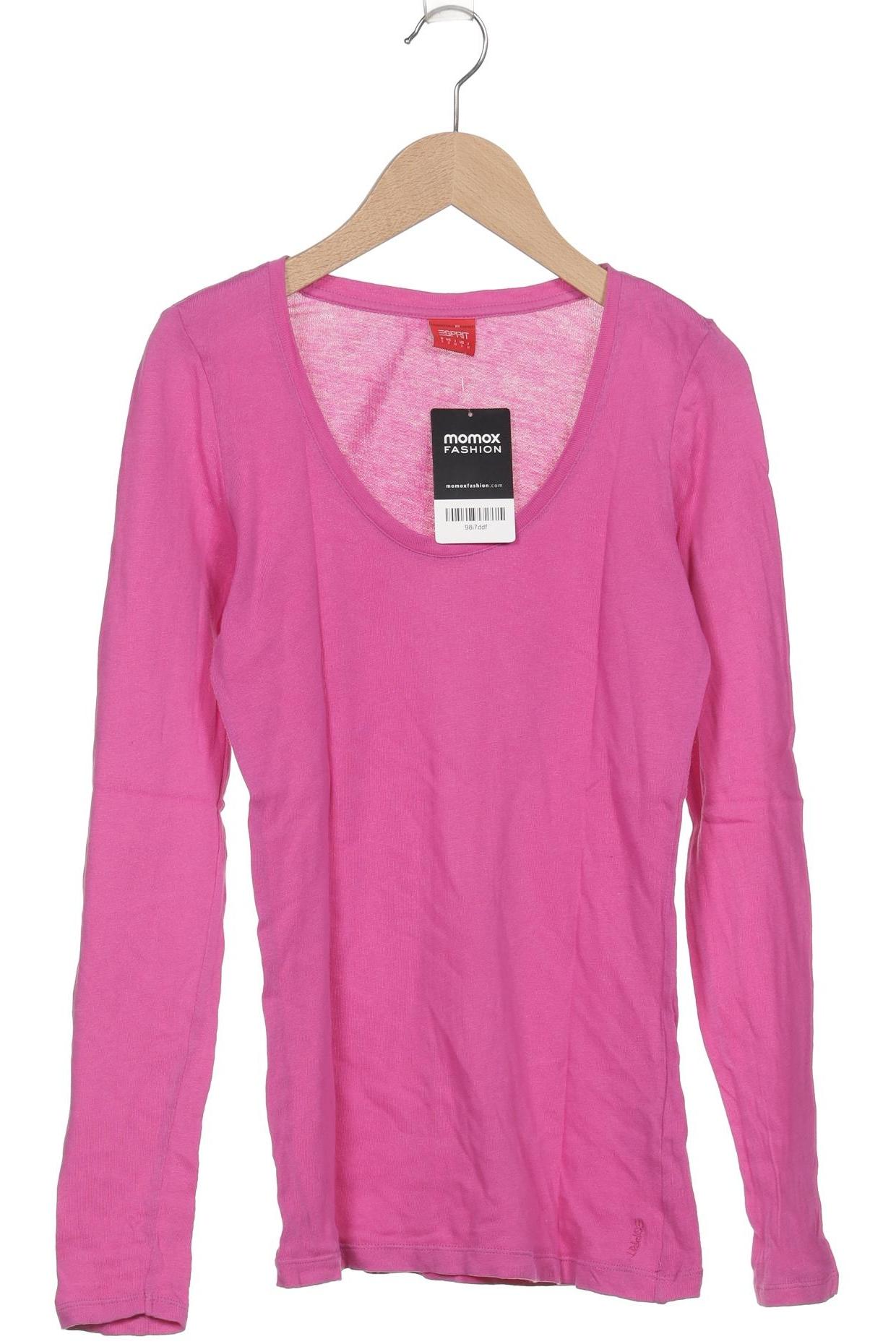 

Esprit Damen Langarmshirt, pink, Gr. 36