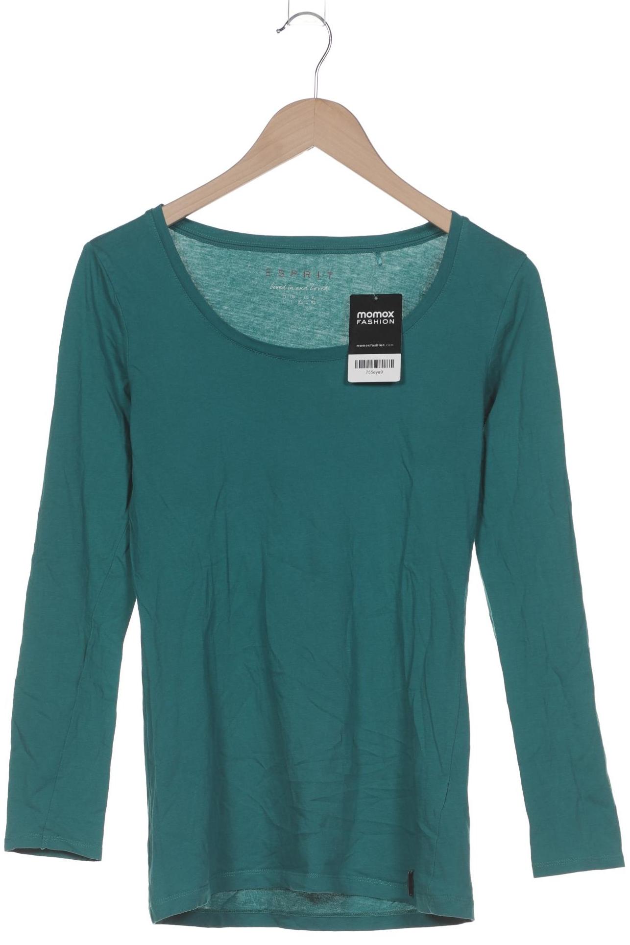 

Esprit Damen Langarmshirt, türkis, Gr. 42