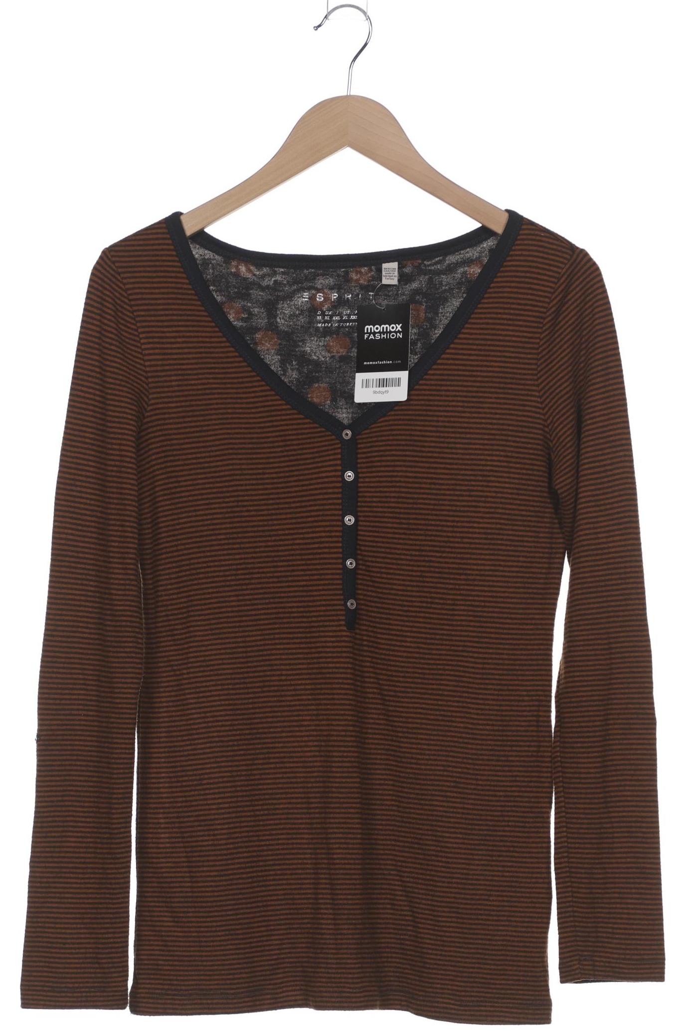 

Esprit Damen Langarmshirt, orange, Gr. 44