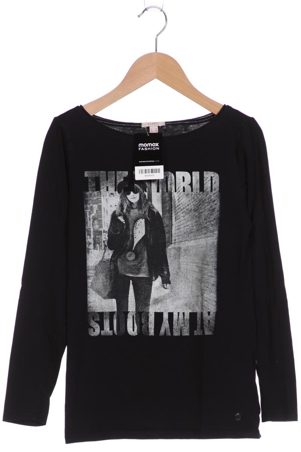 

Esprit Damen Langarmshirt, schwarz
