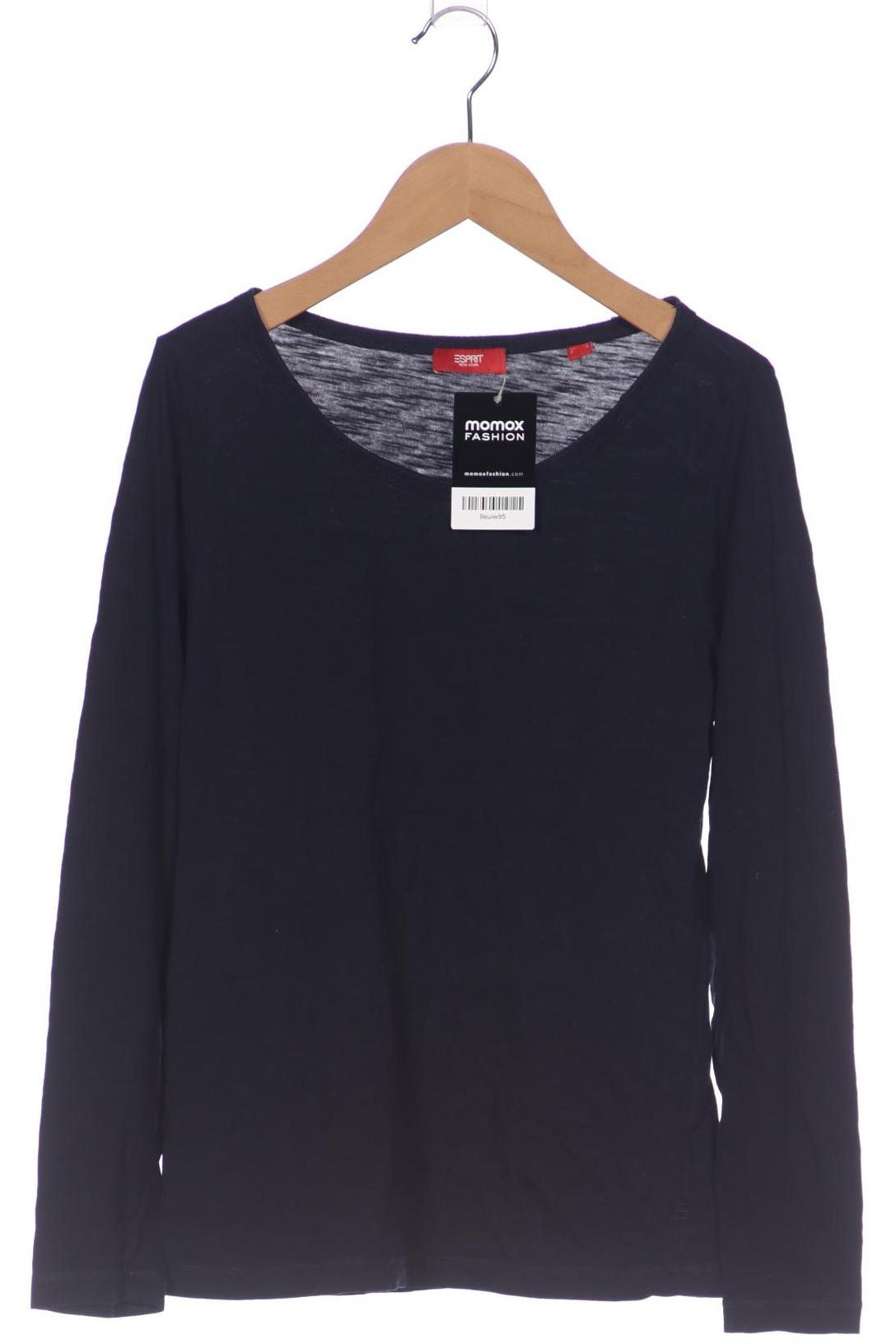 

Esprit Damen Langarmshirt, marineblau, Gr. 34