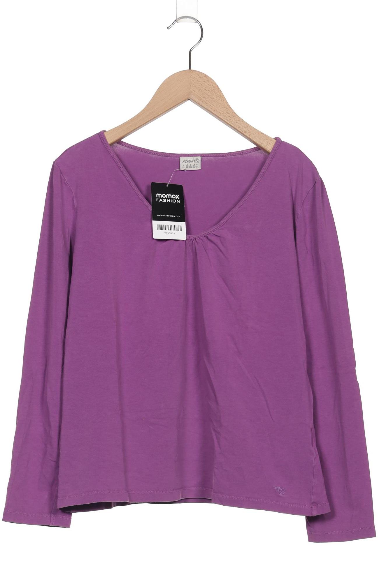 

Esprit Damen Langarmshirt, flieder, Gr. 44