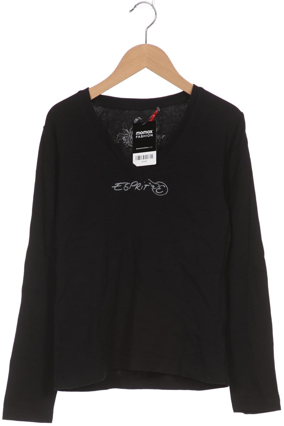 

Esprit Damen Langarmshirt, schwarz, Gr. 42