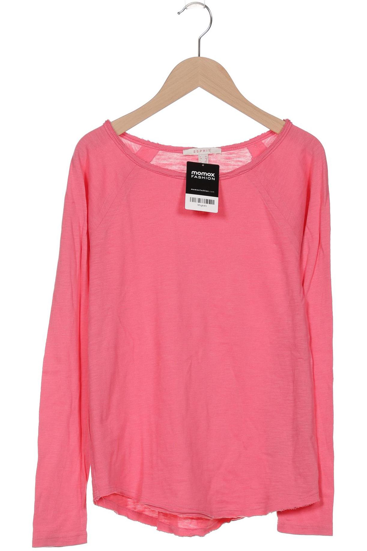 

Esprit Damen Langarmshirt, pink, Gr. 34