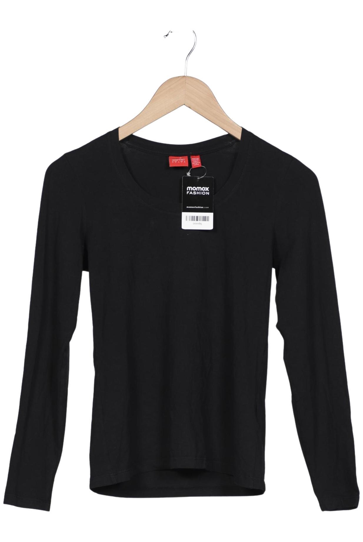 

Esprit Damen Langarmshirt, schwarz, Gr. 36