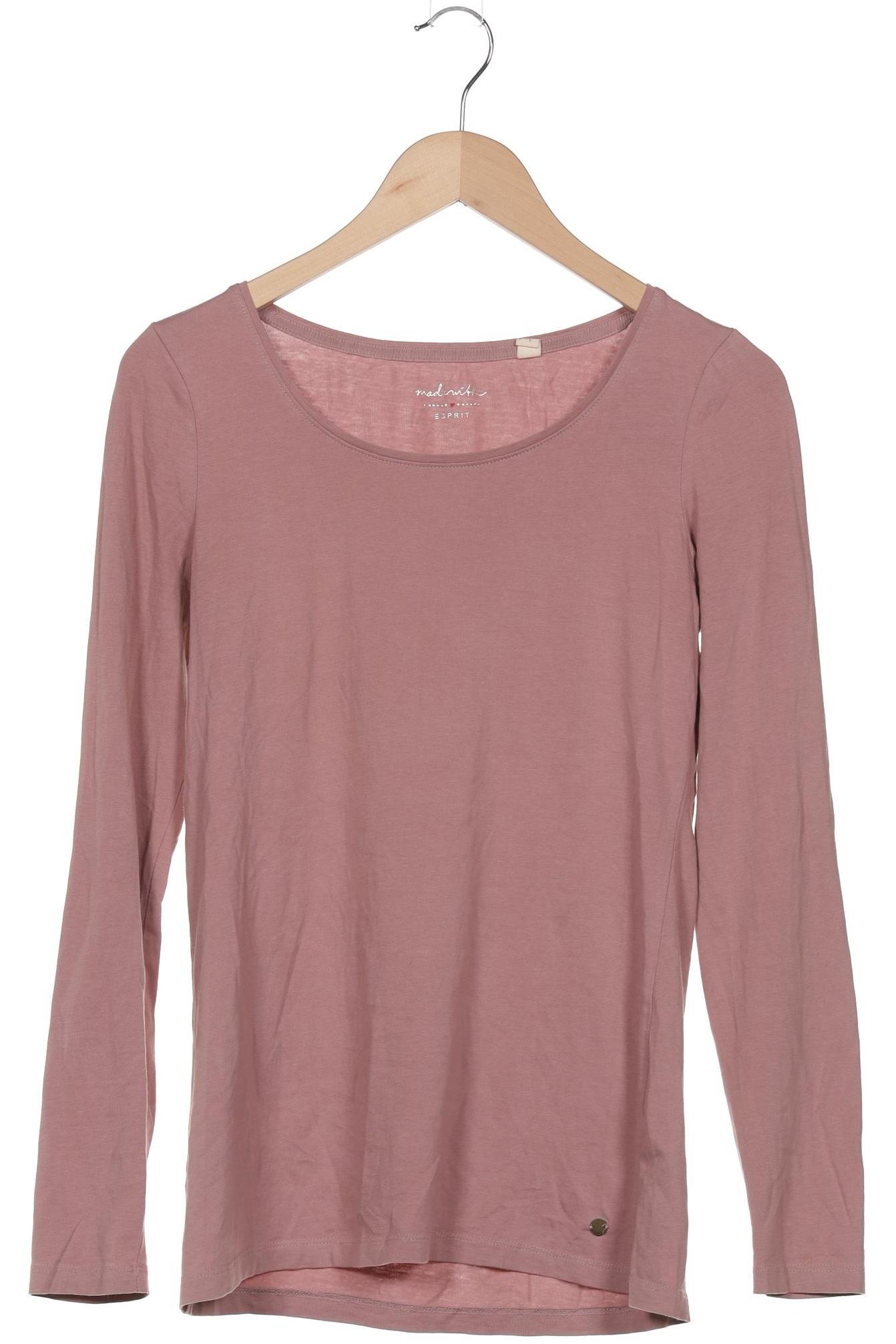

Esprit Damen Langarmshirt, pink, Gr. 38