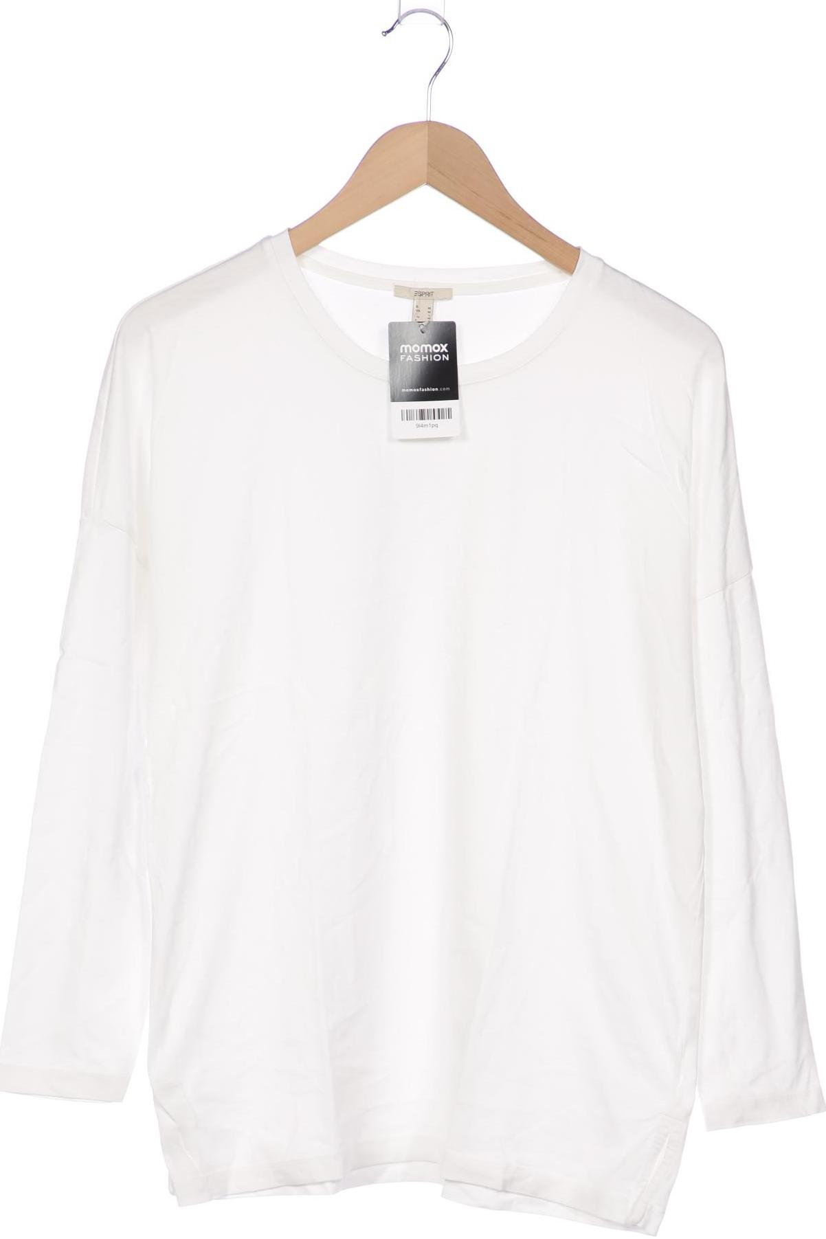 

Esprit Damen Langarmshirt, weiß, Gr. 38