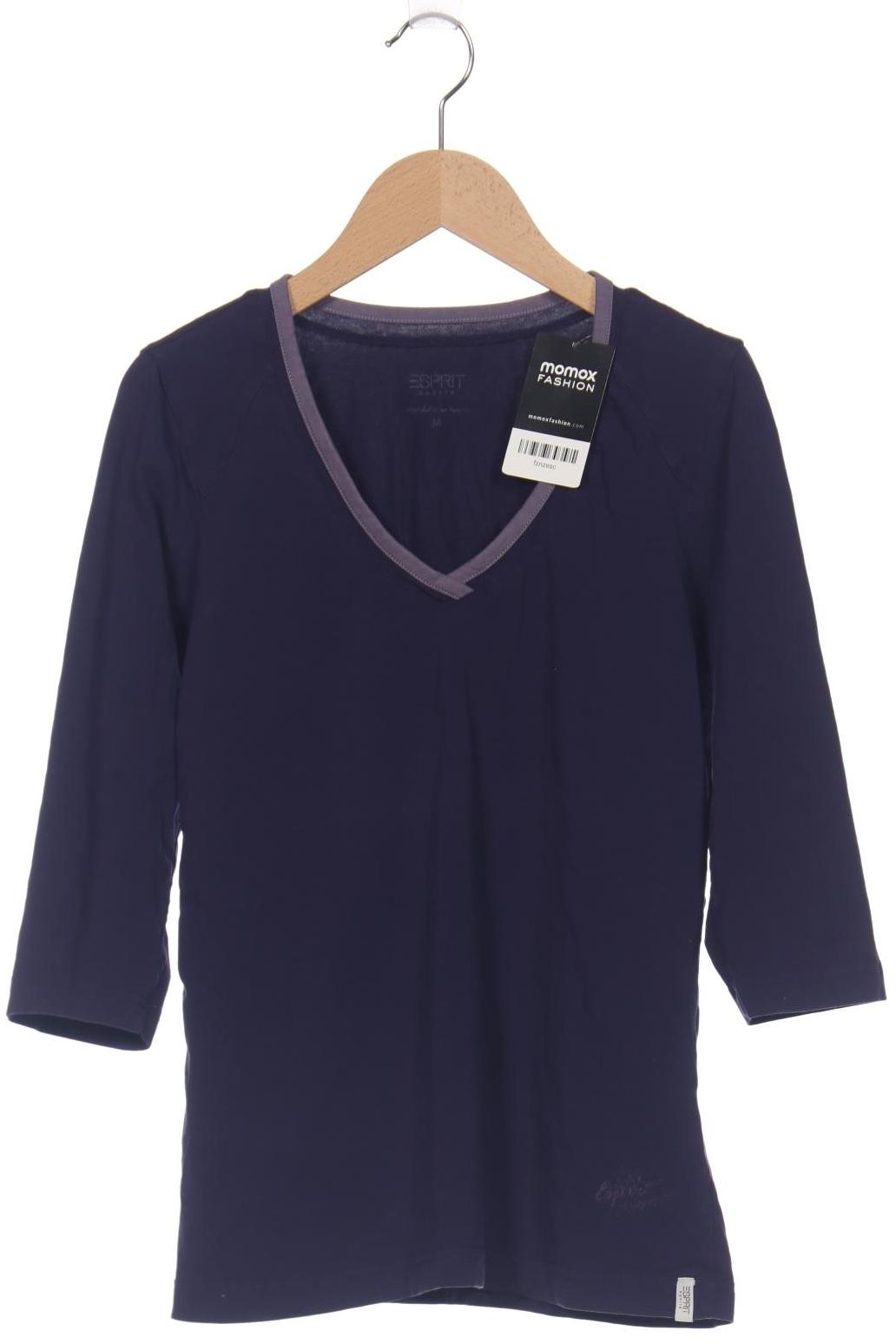

Esprit Damen Langarmshirt, marineblau, Gr. 38