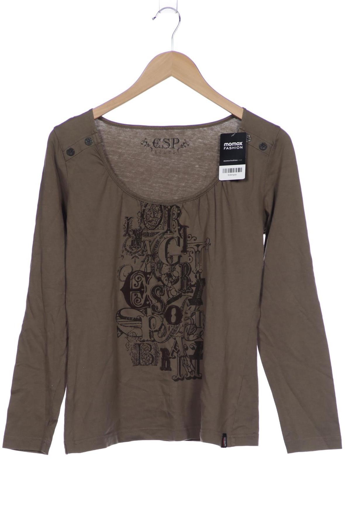 

Esprit Damen Langarmshirt, grün, Gr. 40