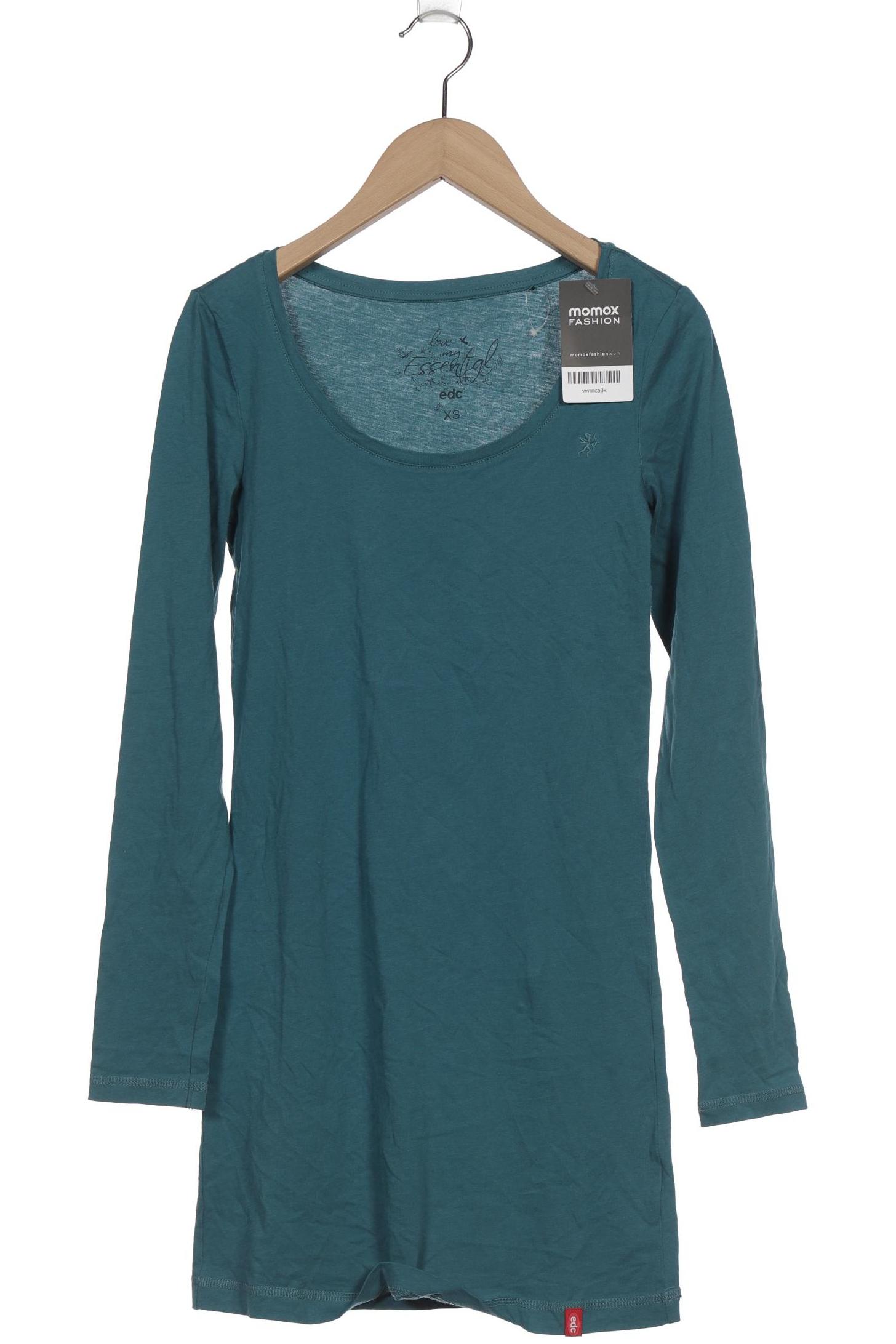 

Esprit Damen Langarmshirt, türkis, Gr. 34