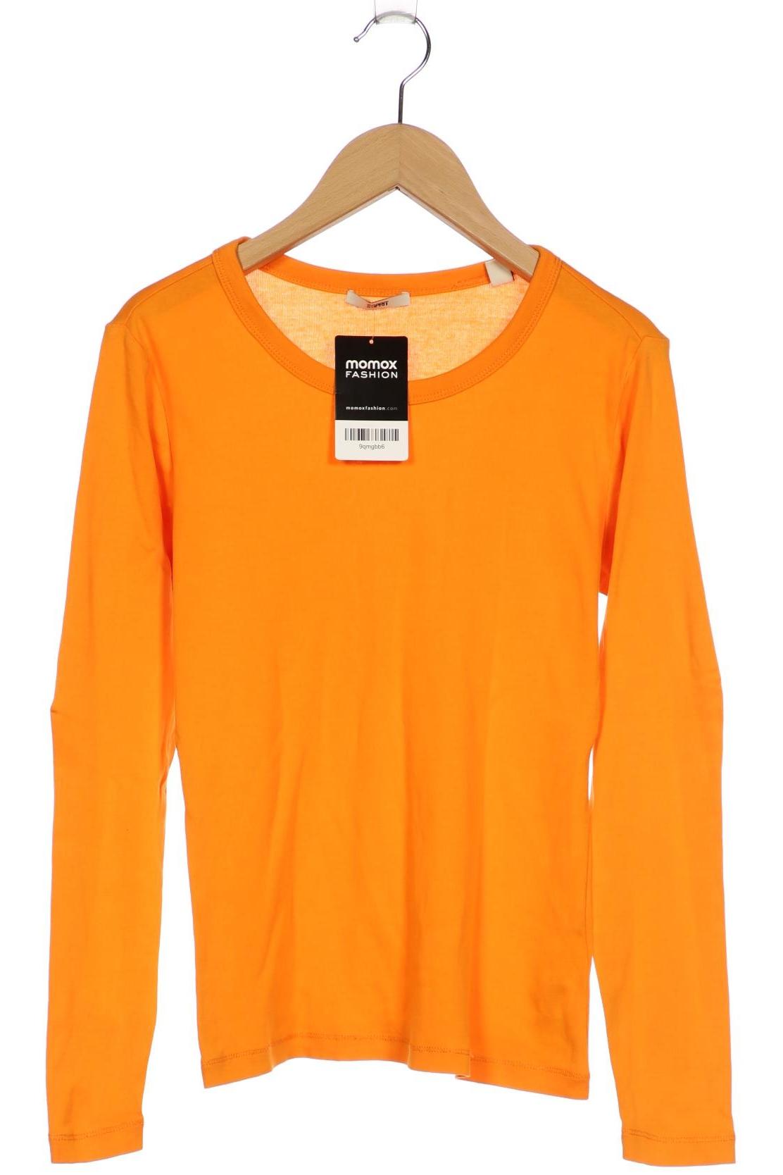 

Esprit Damen Langarmshirt, orange, Gr. 34