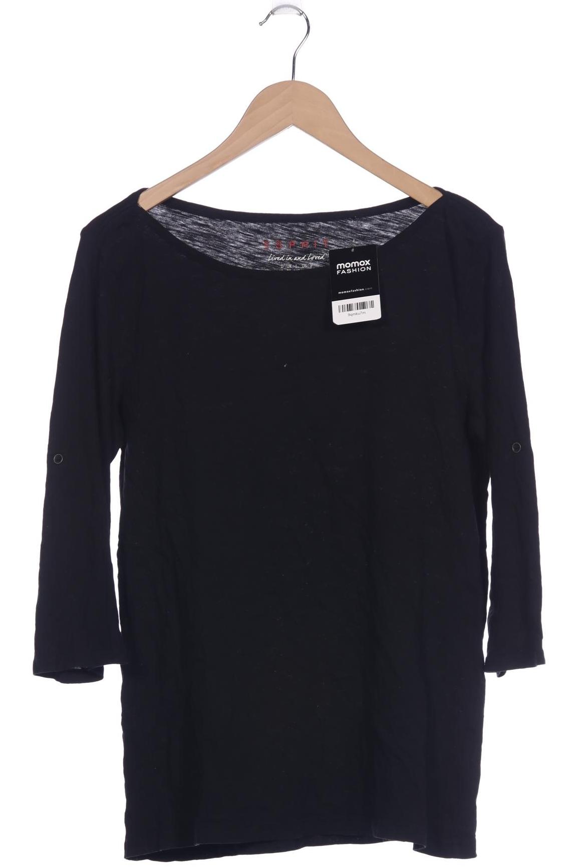 

Esprit Damen Langarmshirt, schwarz, Gr. 44