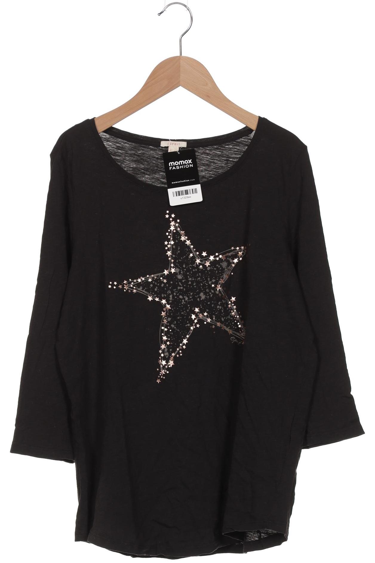 

Esprit Damen Langarmshirt, schwarz, Gr. 42