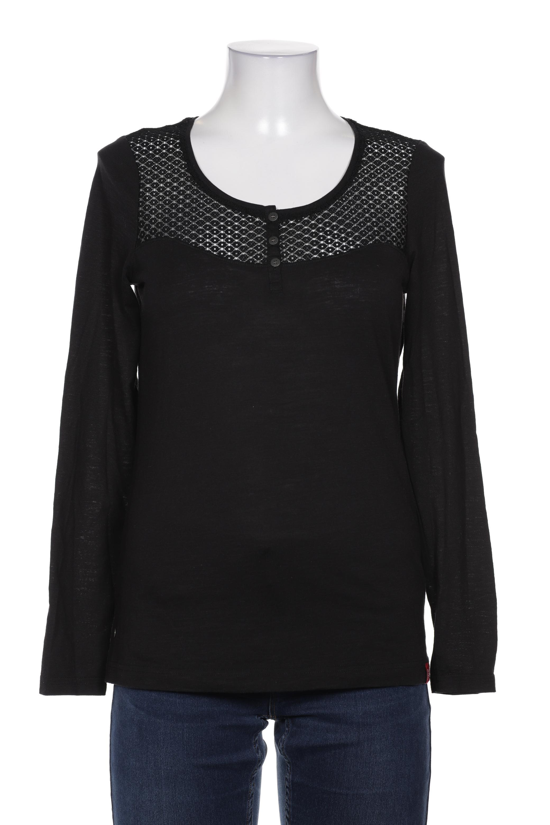 

Esprit Damen Langarmshirt, schwarz, Gr. 38