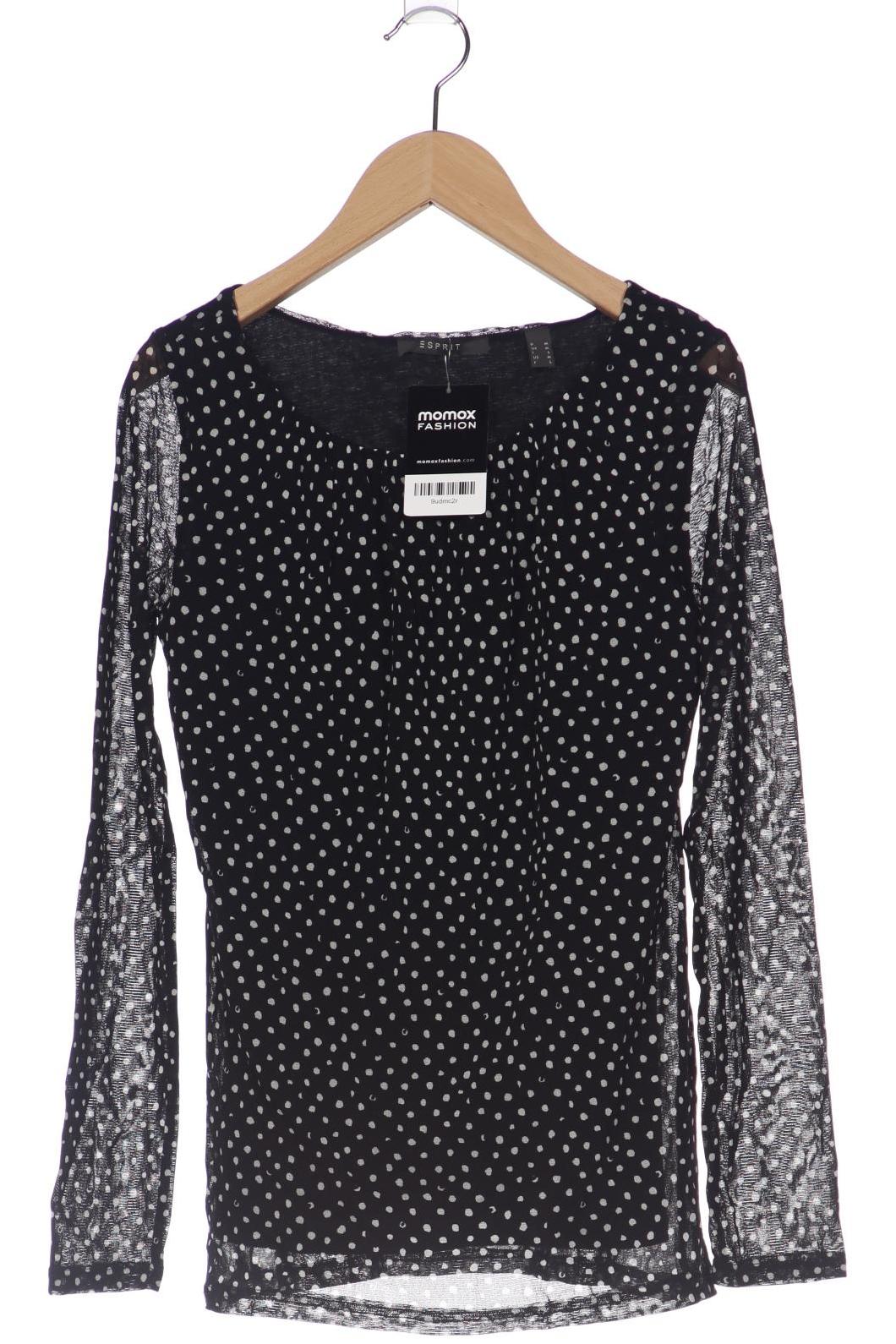 

Esprit Damen Langarmshirt, schwarz, Gr. 38