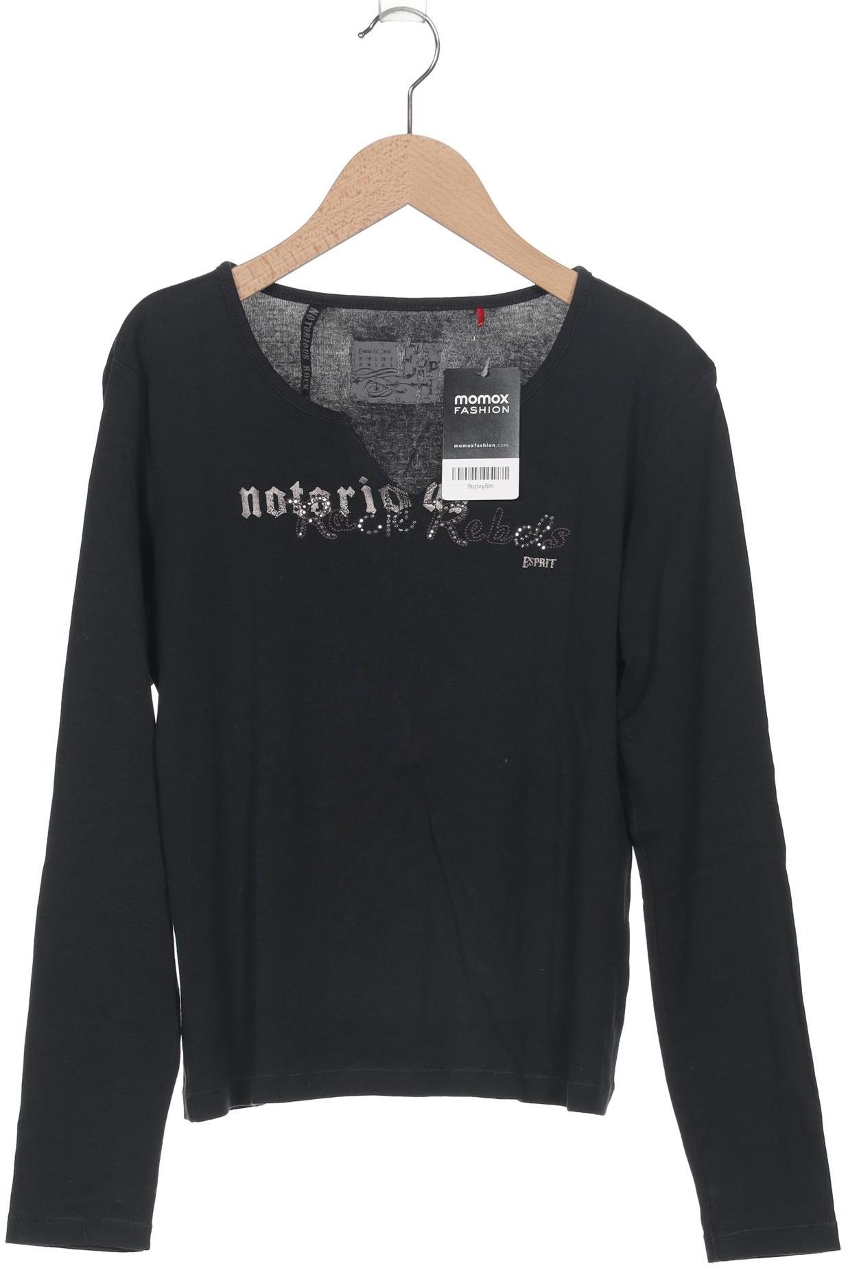 

Esprit Damen Langarmshirt, schwarz, Gr. 38